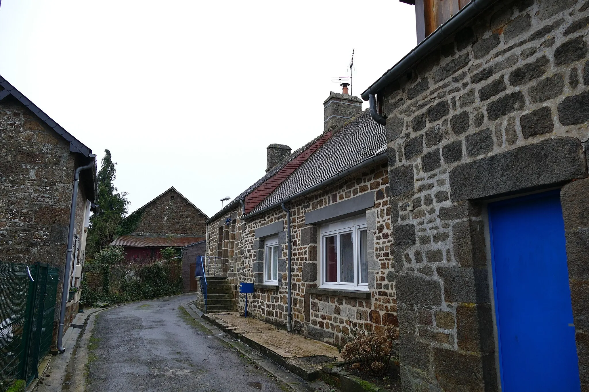 Photo showing: Houses in Carrouges (Orne, Normandie, France).