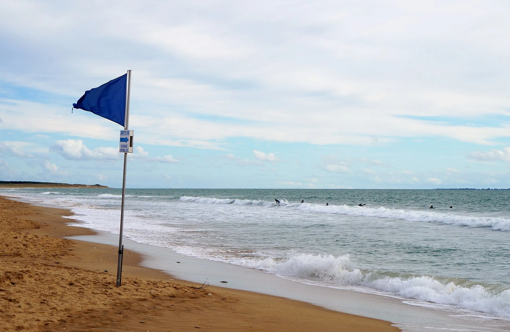 Photo showing: Plage des Conches Longeville-sur-Mer (Pays de la Loire), Vendée.- France