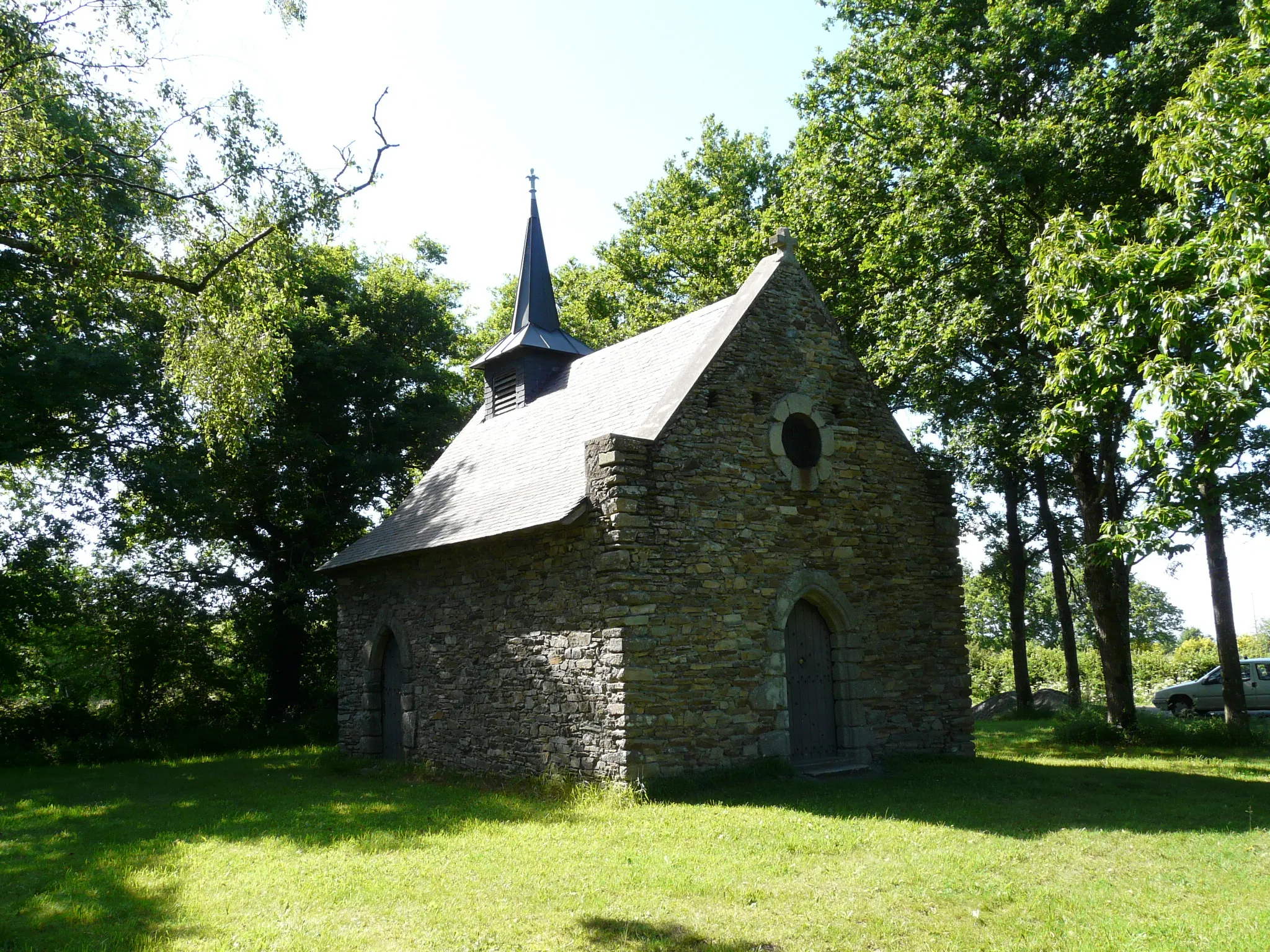 Photo showing: façade Ouest, ensemble architectural des 16e et 17e siècle