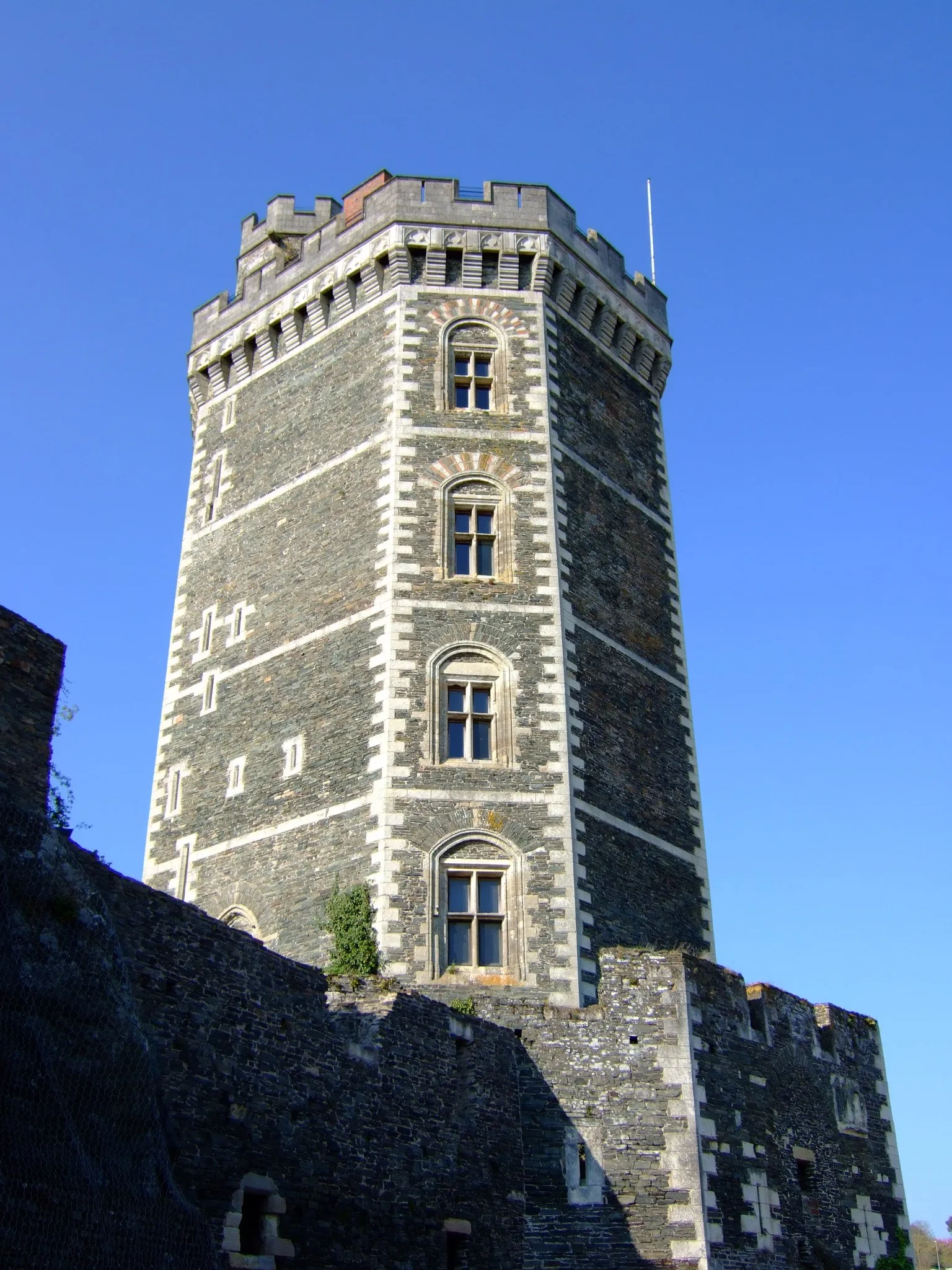 Photo showing: La tour à Oudon (Loire-Atlantique)