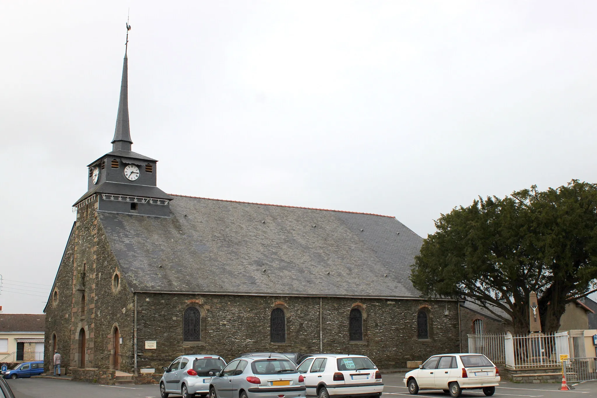 Photo showing: Église Notre-Dame, XVIII°, Fr-49-La Chapelle-du-Genêt.