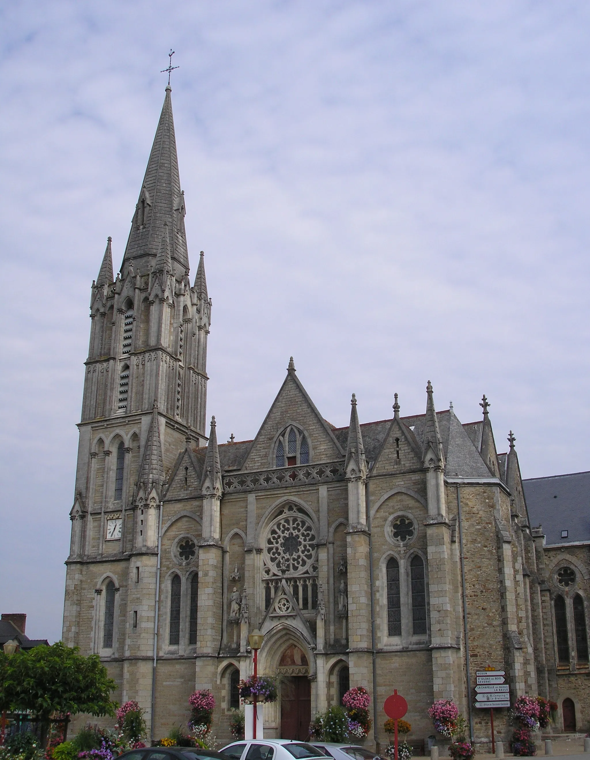 Photo showing: Missillac (Pays de Loire, France). L'église.