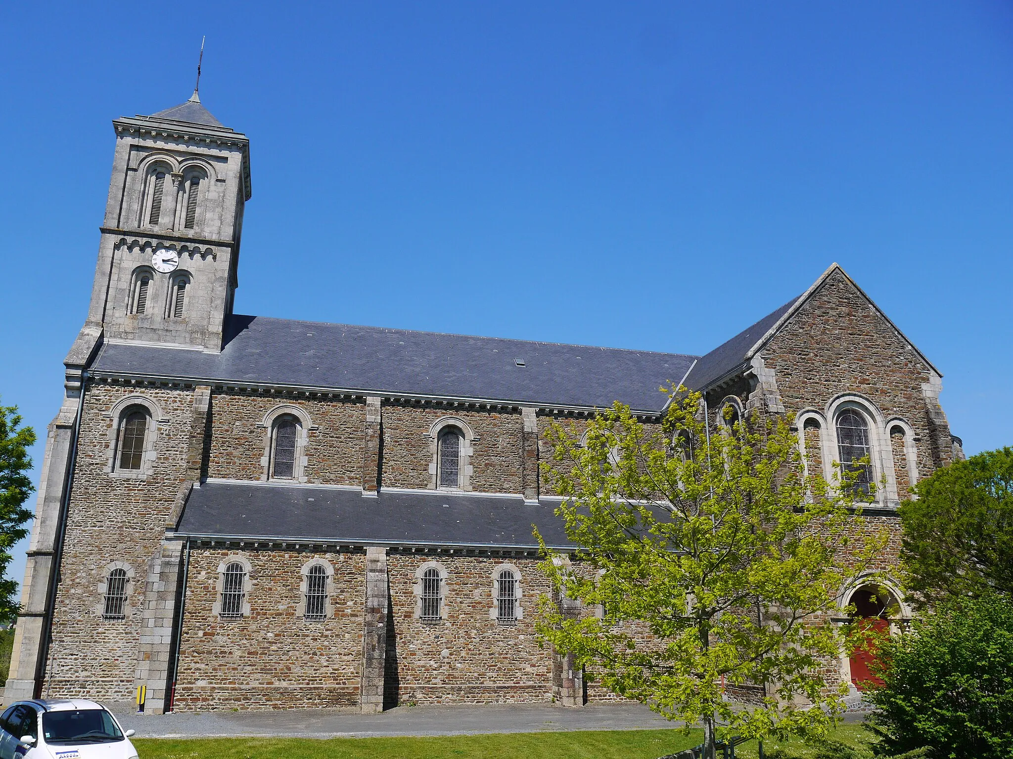 Photo showing: L'église Saint-Martin.