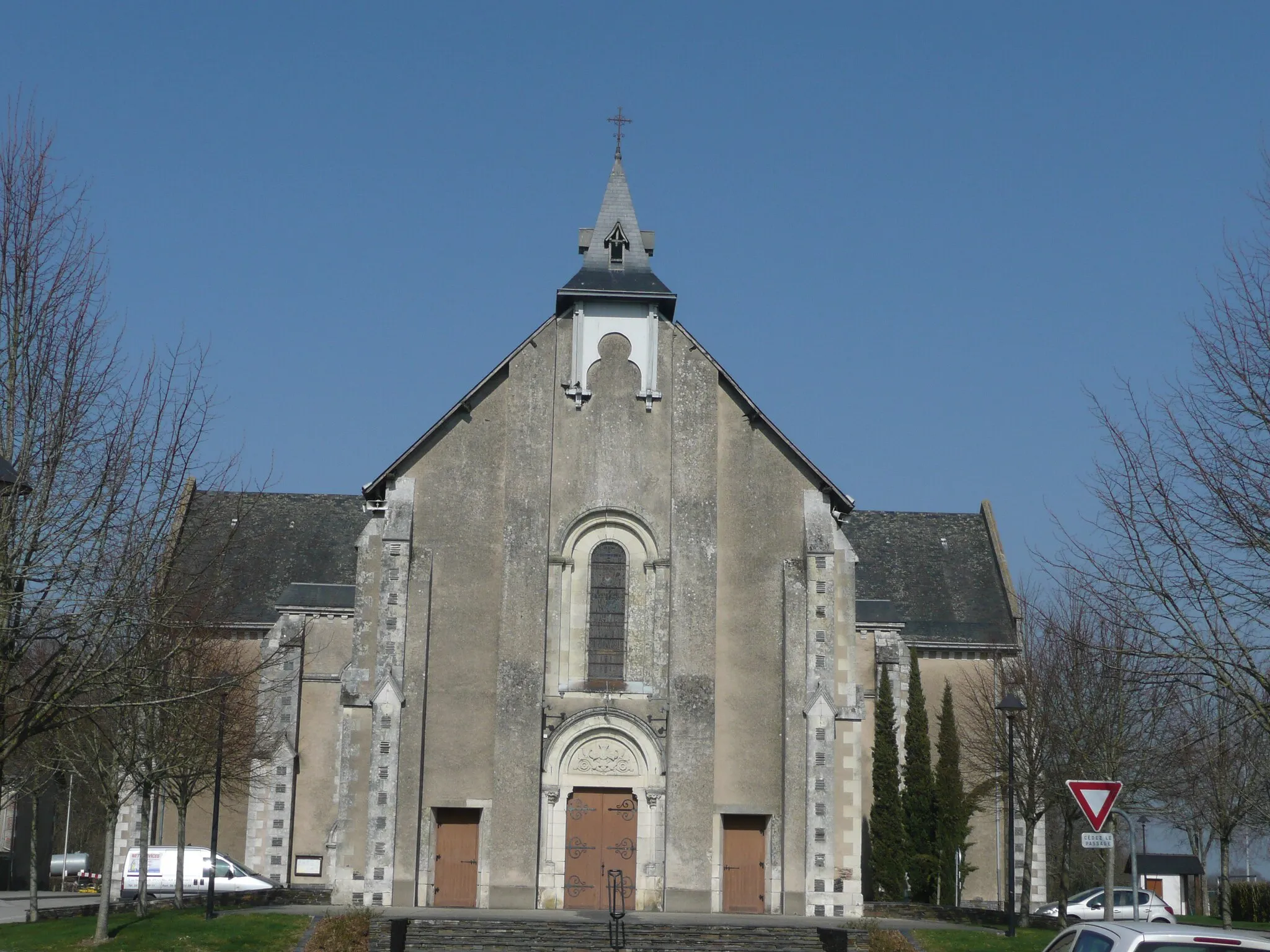 Photo showing: Eglise de Bel-Air de Combrée