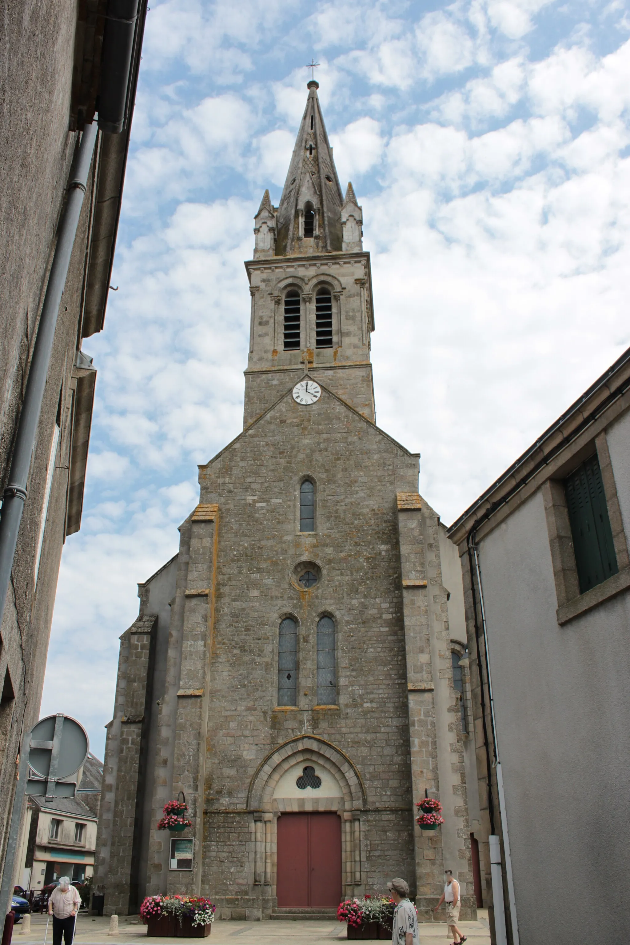 Photo showing: Saint-Martin church, XIX°, Fr-49-Torfou.