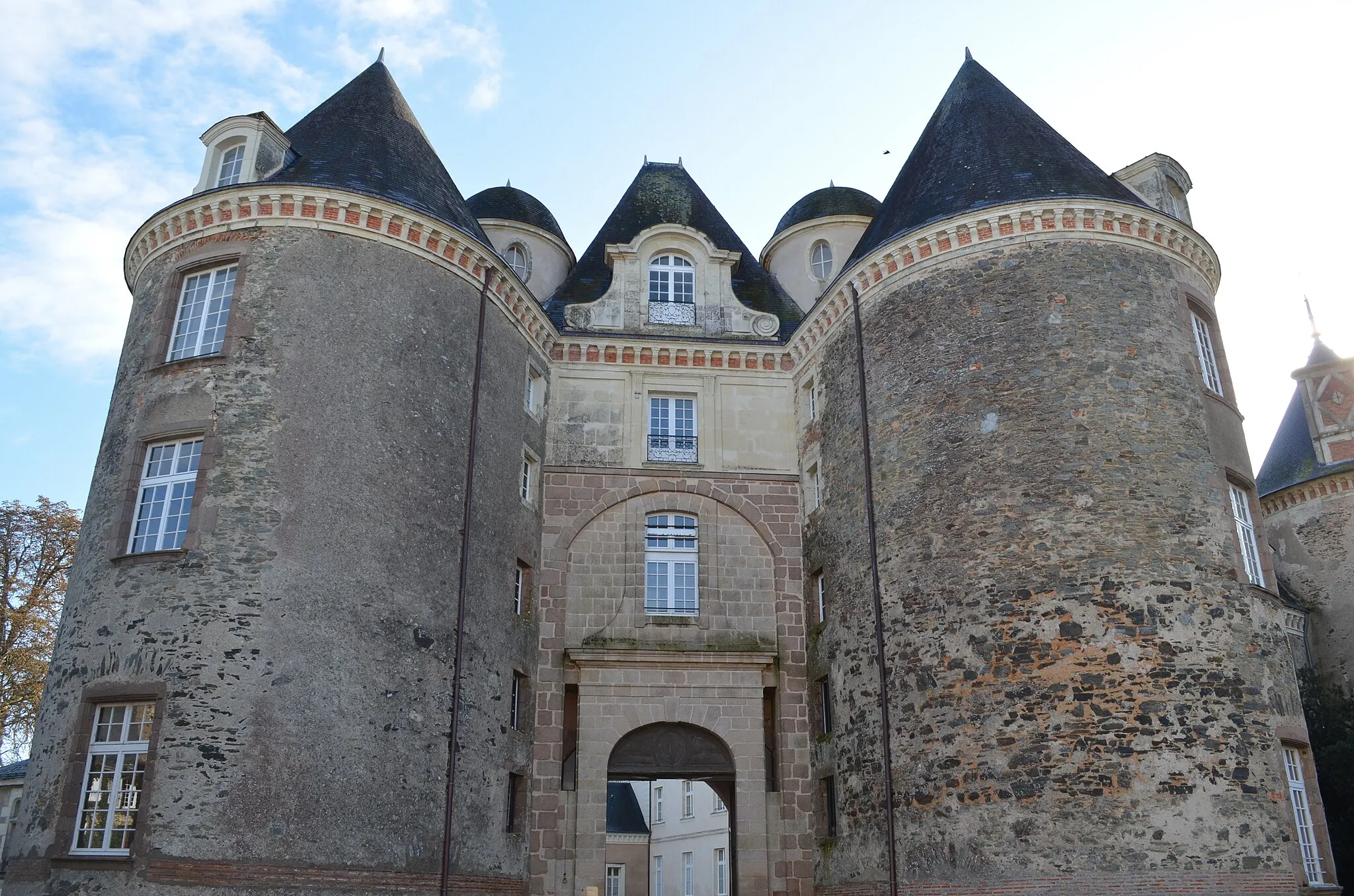 Photo showing: Château - Beaupréau (Maine-et-Loire)