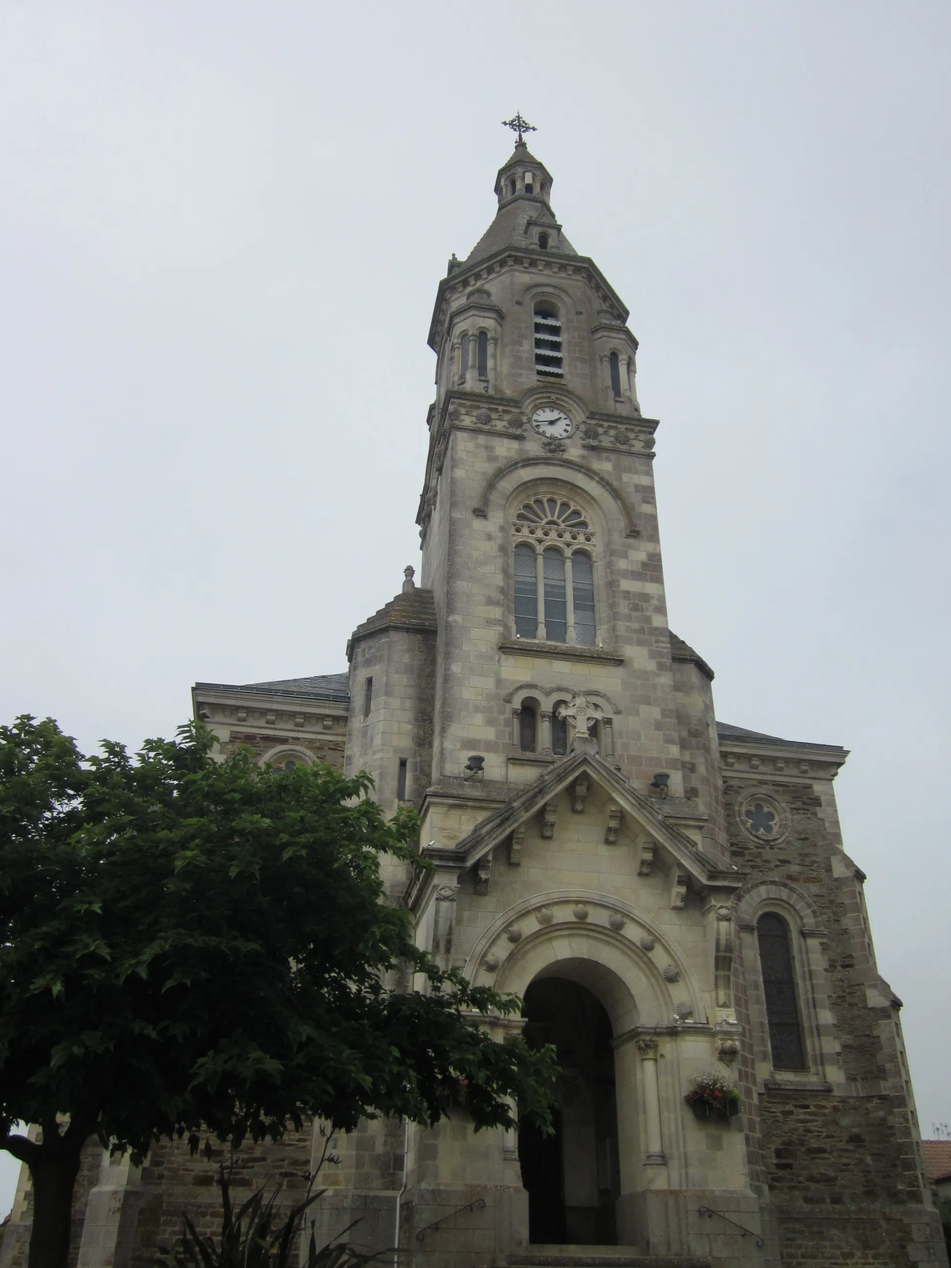 Photo showing: Church of Saint-Michel-Chef-Chef, Loire Atlantique, France