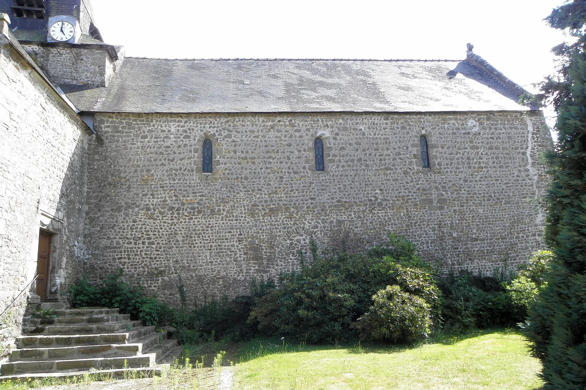 Photo showing: Église Saint-Martin de Cigné, commune d'Ambrières-les-Vallées (53).