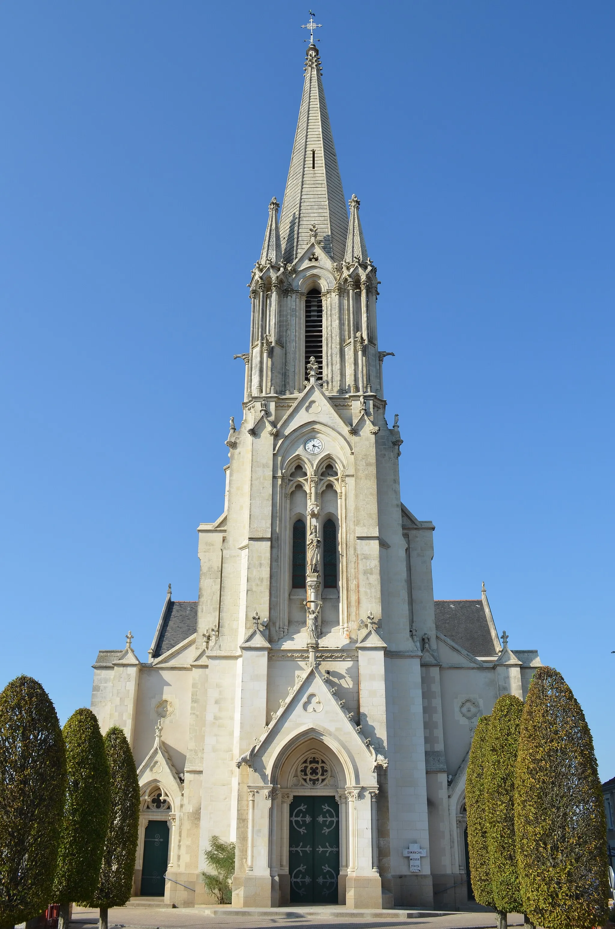 Photo showing: Eglise Notre-Dame de l'Assomption - La Chapelle-Basse-Mer (Loire-Atlantique)