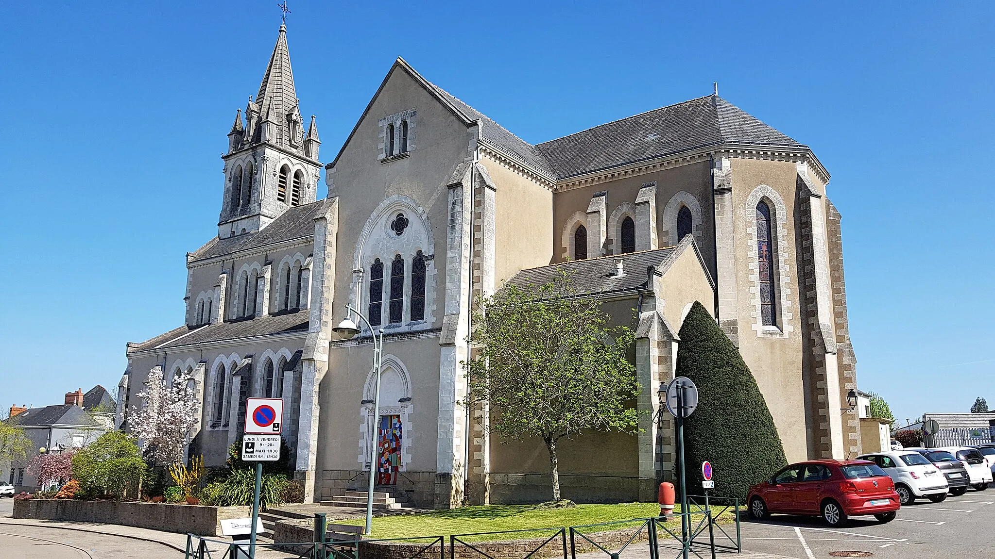 Photo showing: Église Saint-Brice à Basse-Goulaine