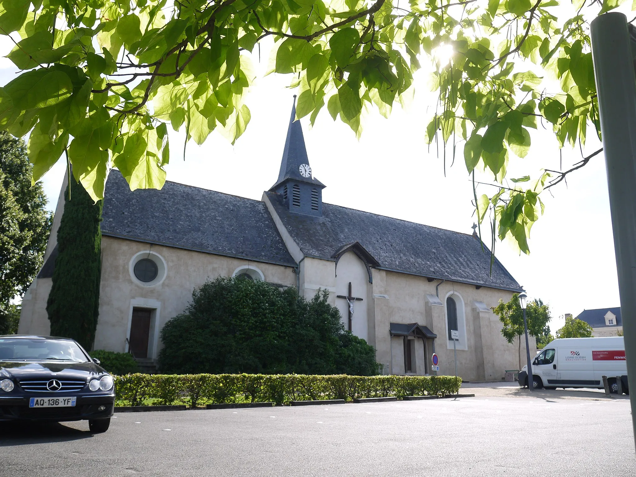 Photo showing: L'église Saint-Gilles à Beaucouzé (Maine-et-Loire, France).