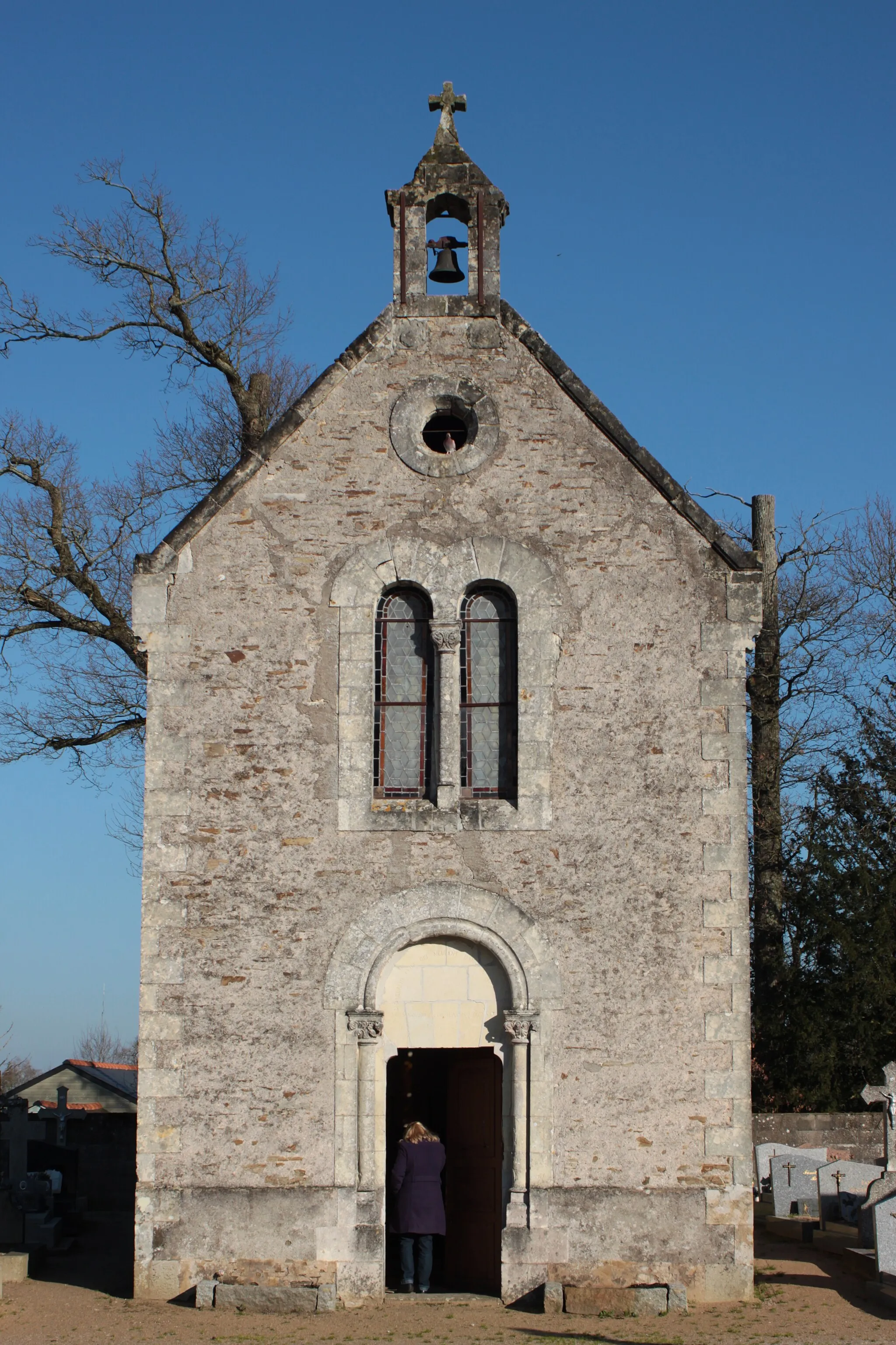 Photo showing: Chapelle du cimetière, Fr-44-Héric.