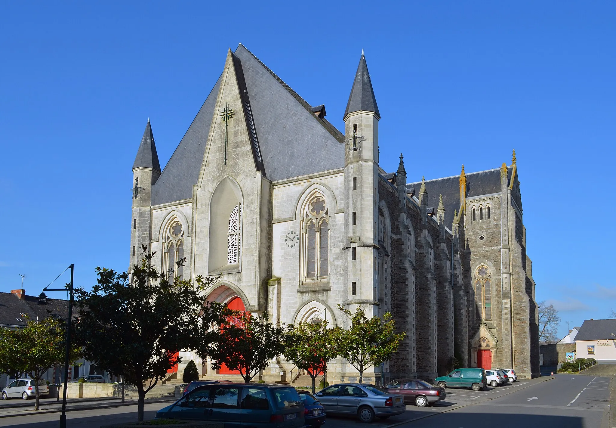 Photo showing: Guémené-Penfao church, Loire-Atlantique - France