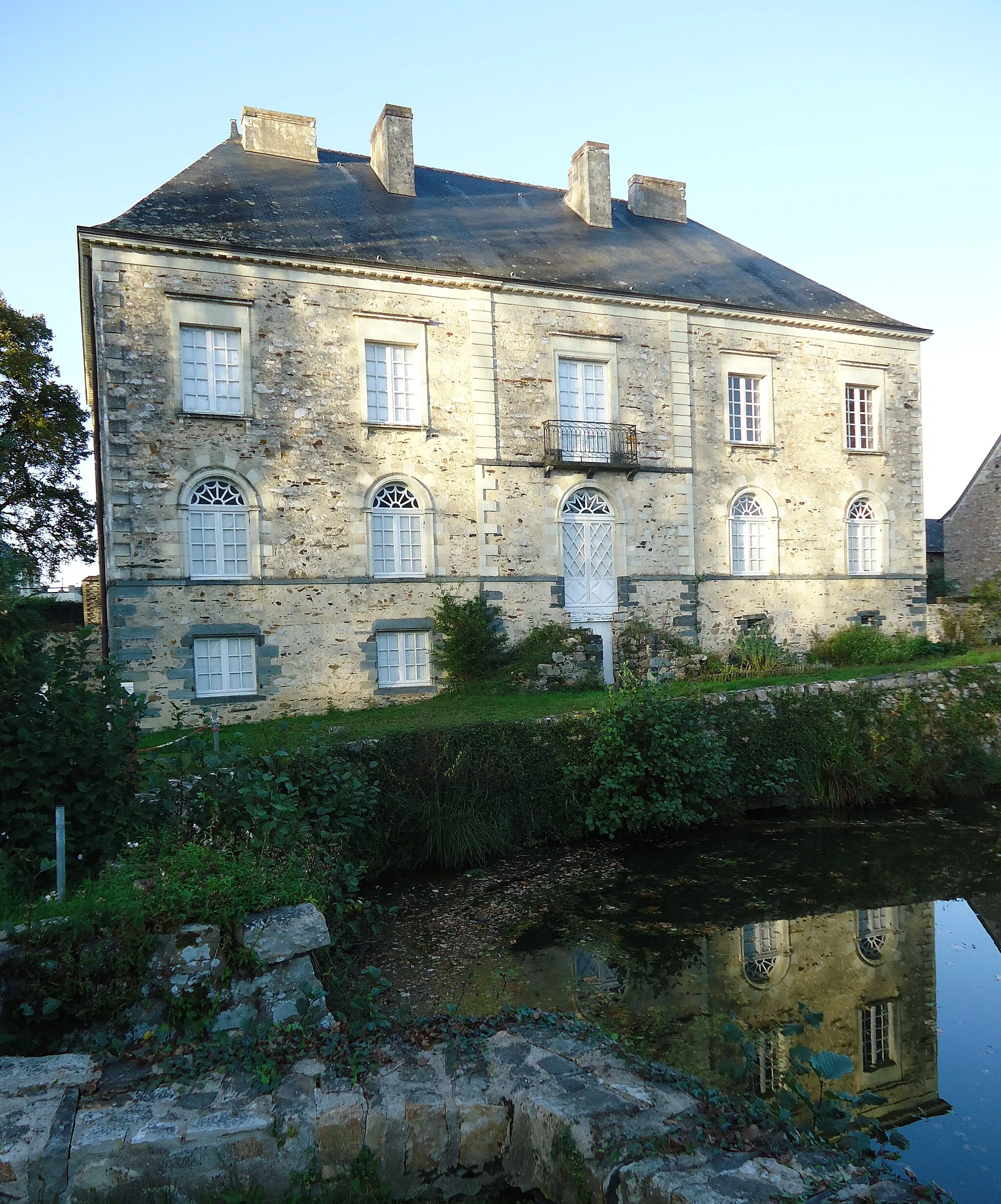 Photo showing: Maison de maître de la forge des Hunaudières - Sion-les-Mines - Loire-Atlantique (44)
