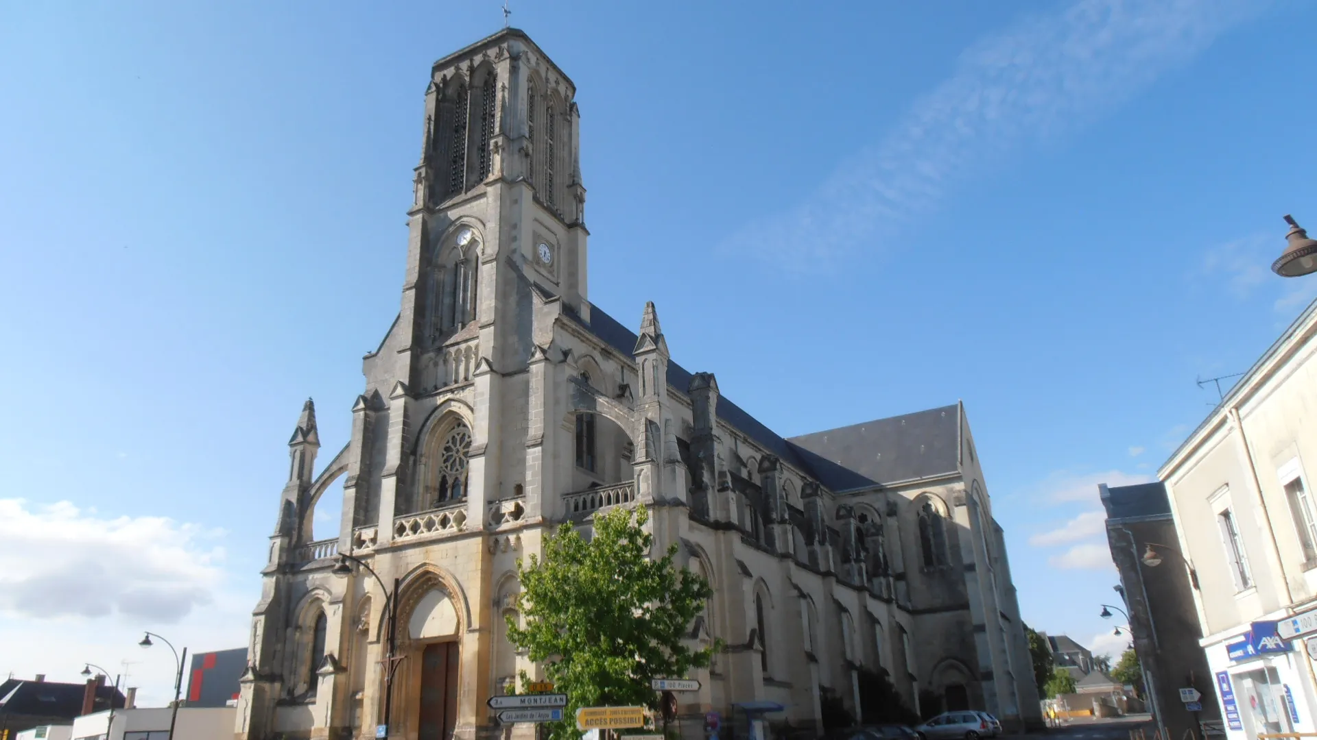 Photo showing: Église Saint-Martin-de-Vertou de La Pommeraye (Maine-et-Loire, France).
