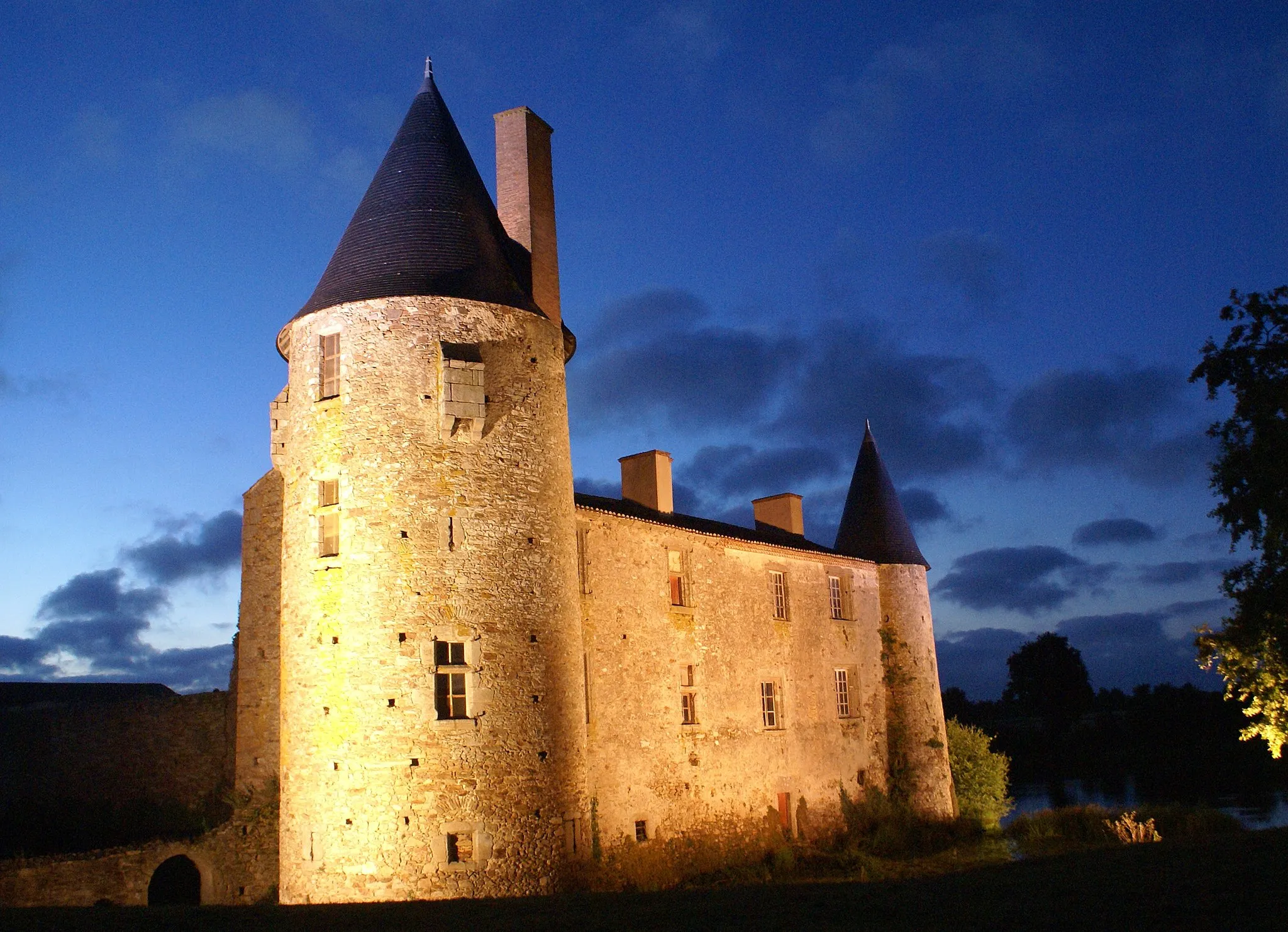 Photo showing: Château de la Grève