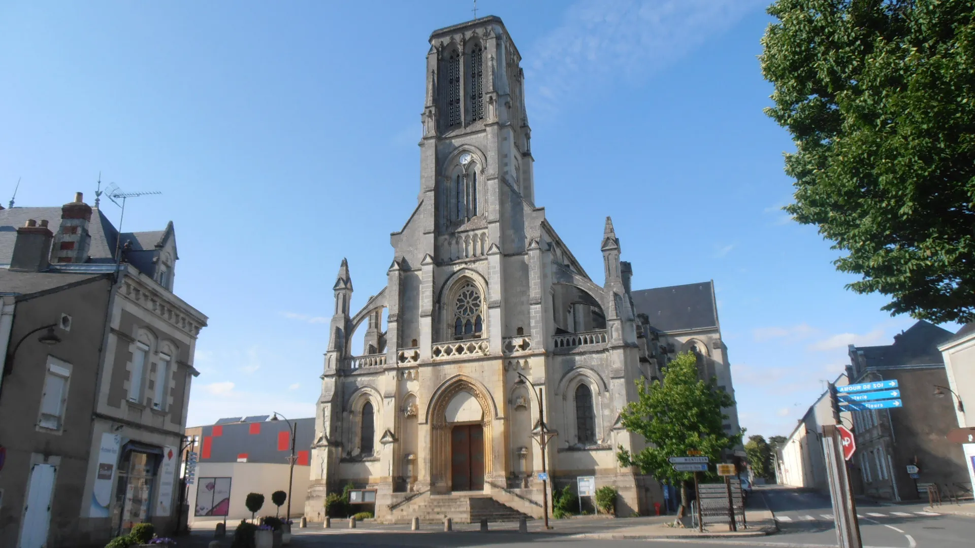 Photo showing: façade de l'église