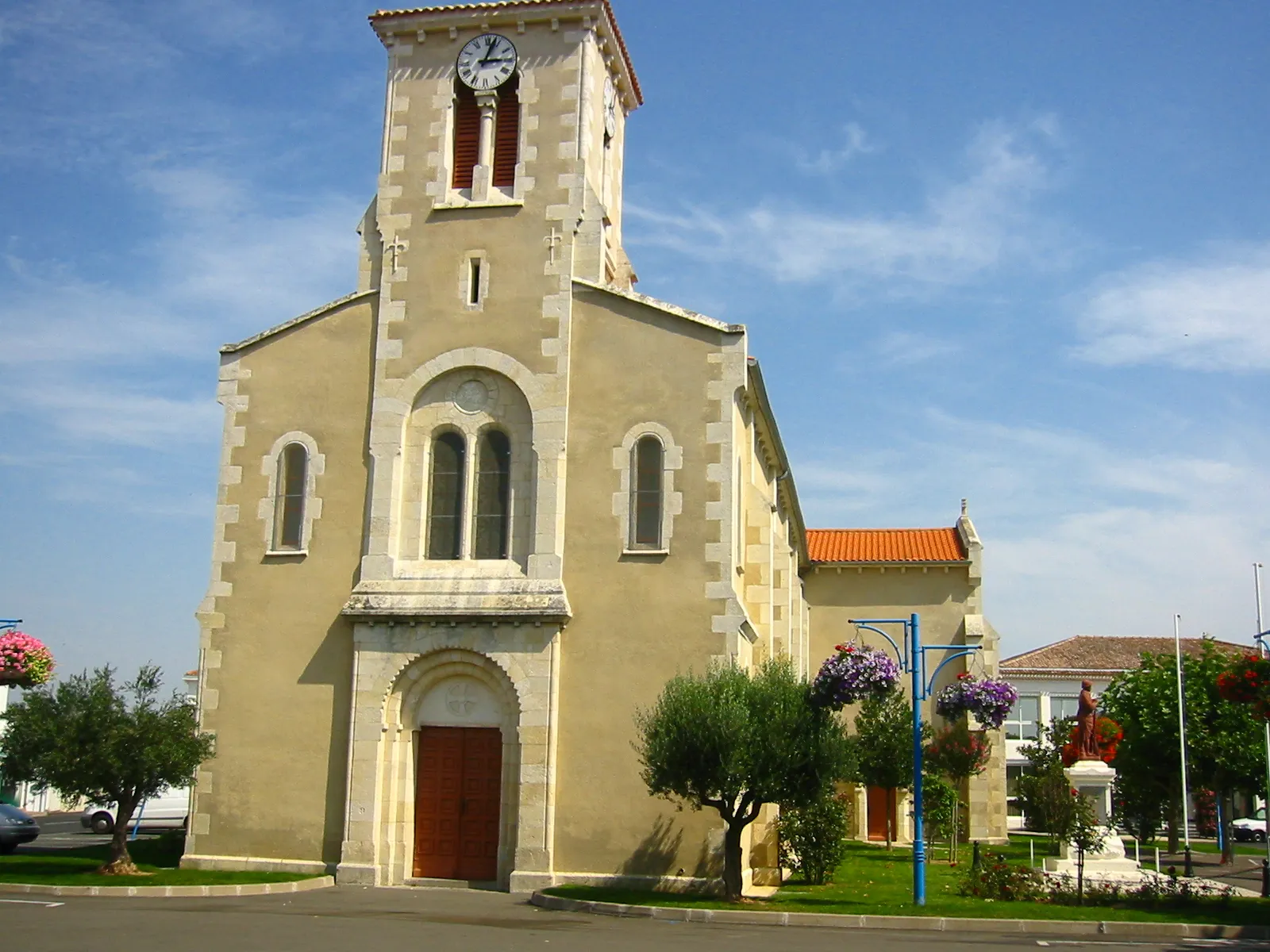 Photo showing: L'église de La Tranche-sur-Mer (Vendée, France).