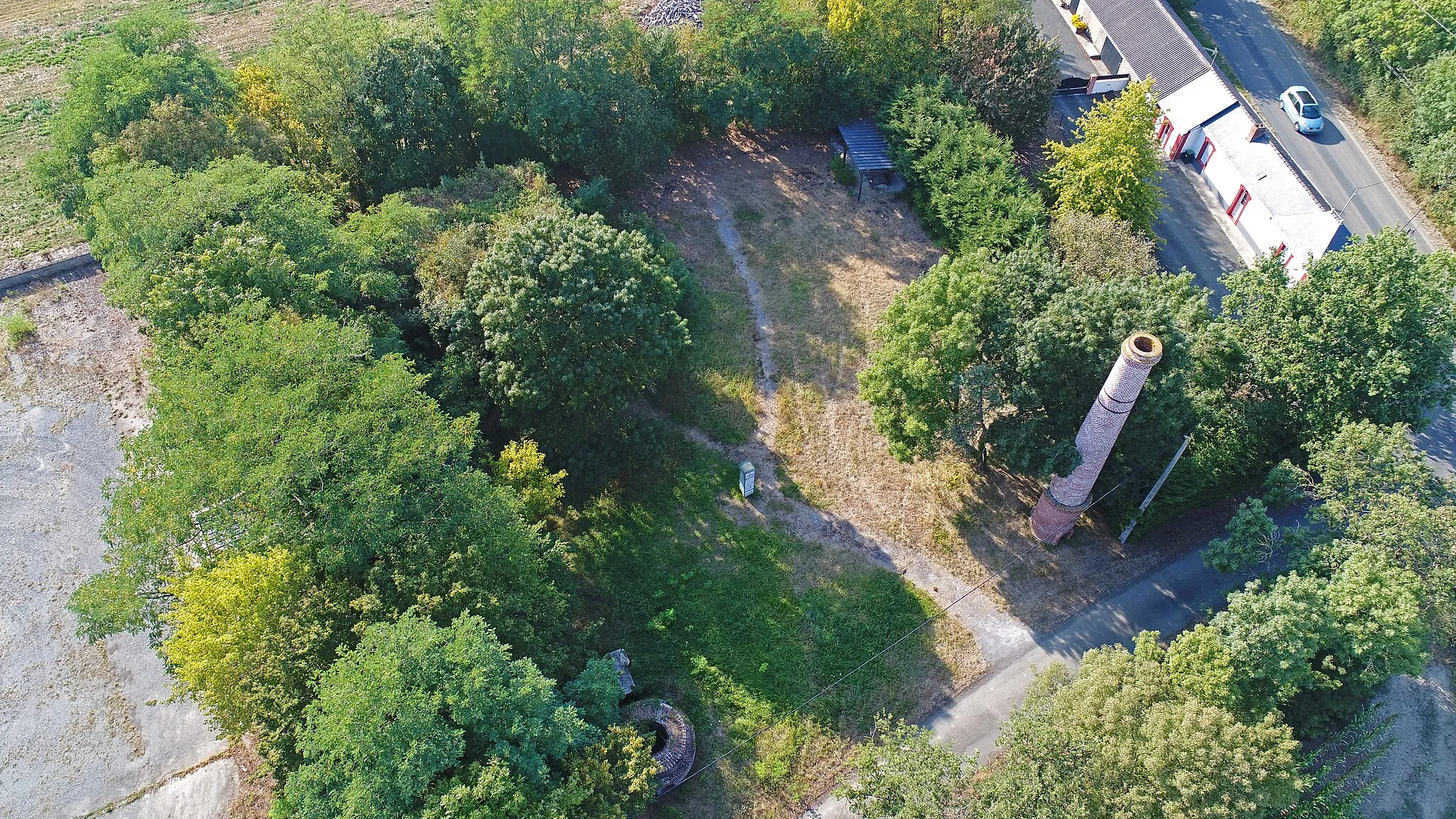 Photo showing: La mine de charbon de la Gautellerie à La Rouxière (commune déléguée de Loireauxence).