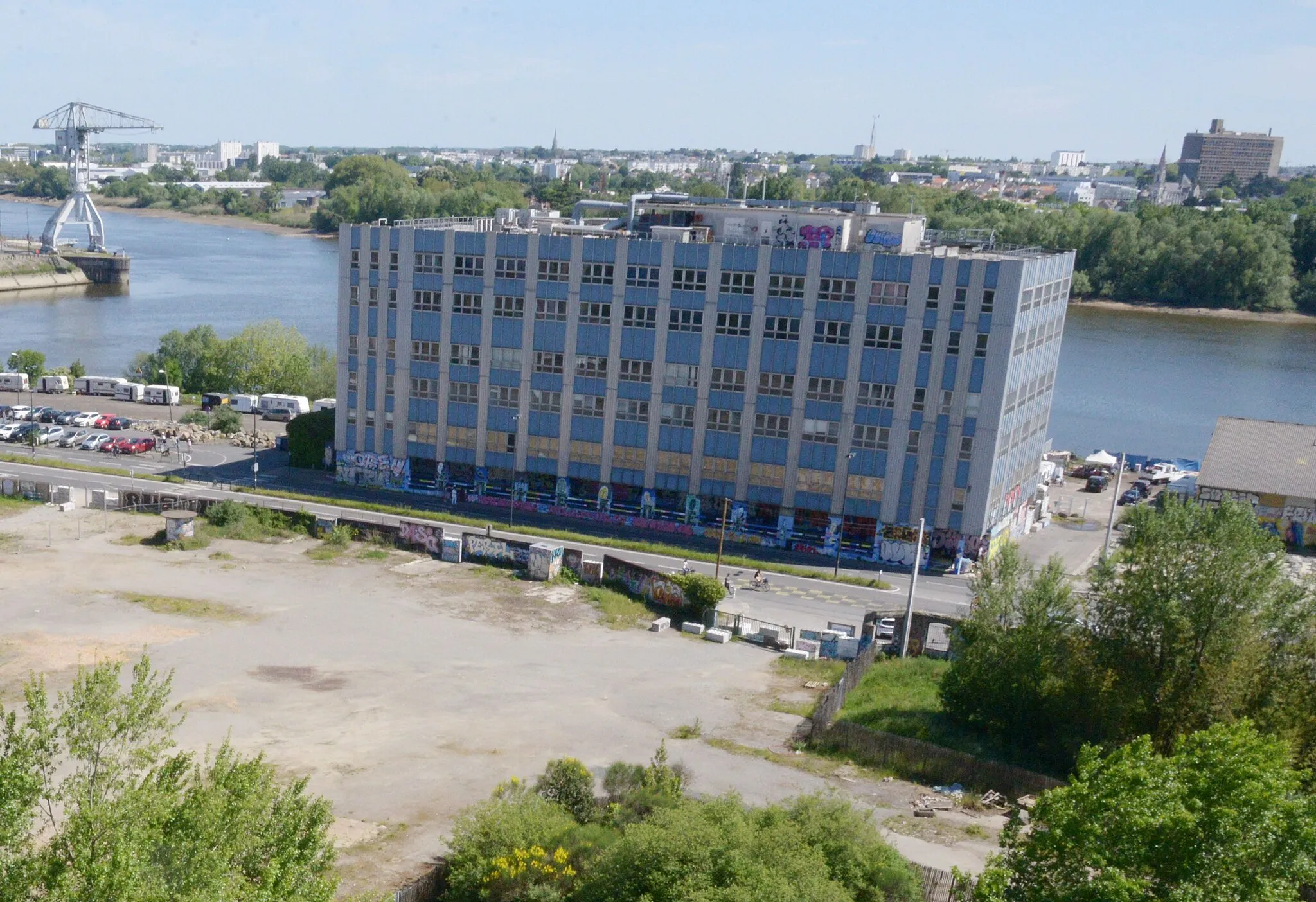 Photo showing: Bâtiment du CAP 44 dans sa réhabilitation de 1970