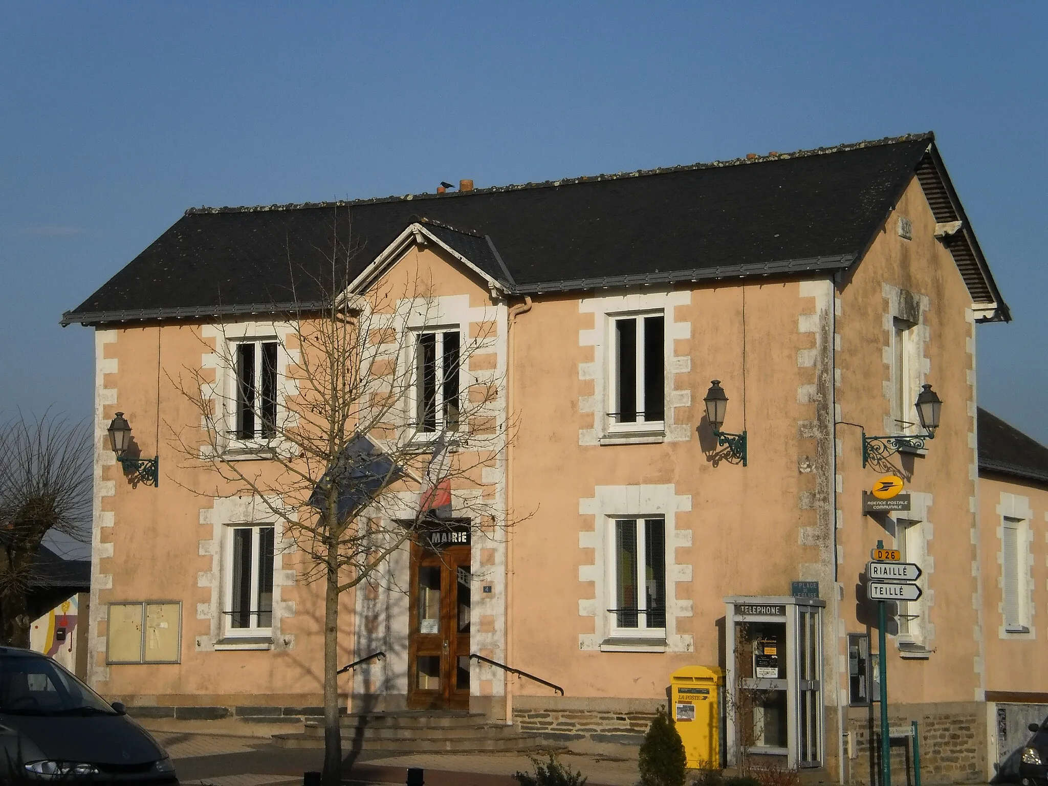 Photo showing: Trans-sur-Erdre (Loire-Atlantique, France) - mairie