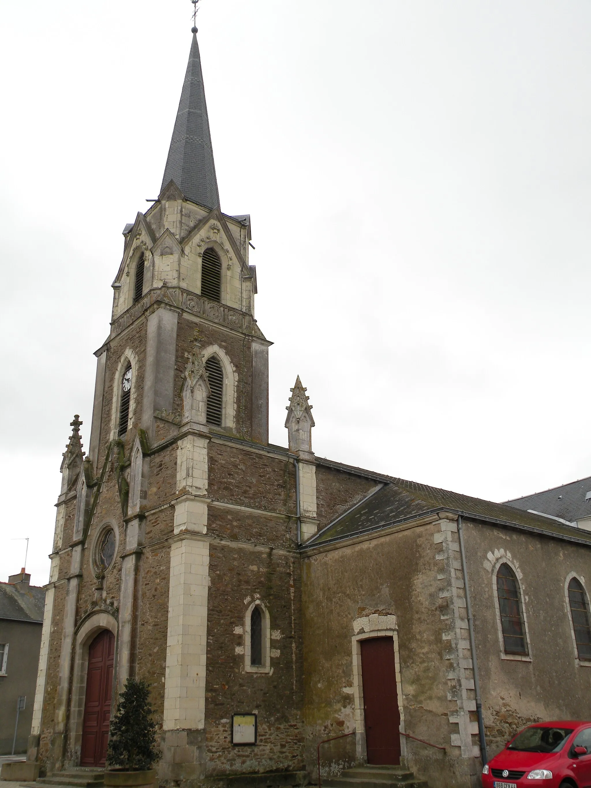 Photo showing: Saint-Louis church of Casson