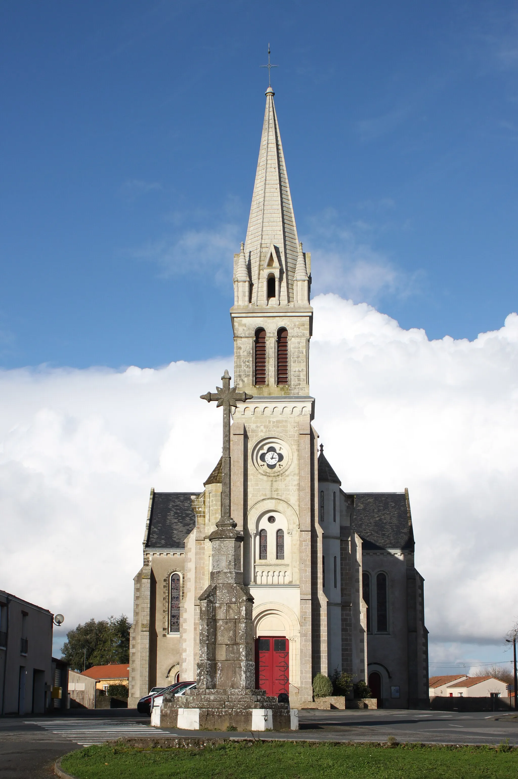 Photo showing: Saint-Hilaire's church, Fr-44-Saint-Hilaire-de-Clisson.