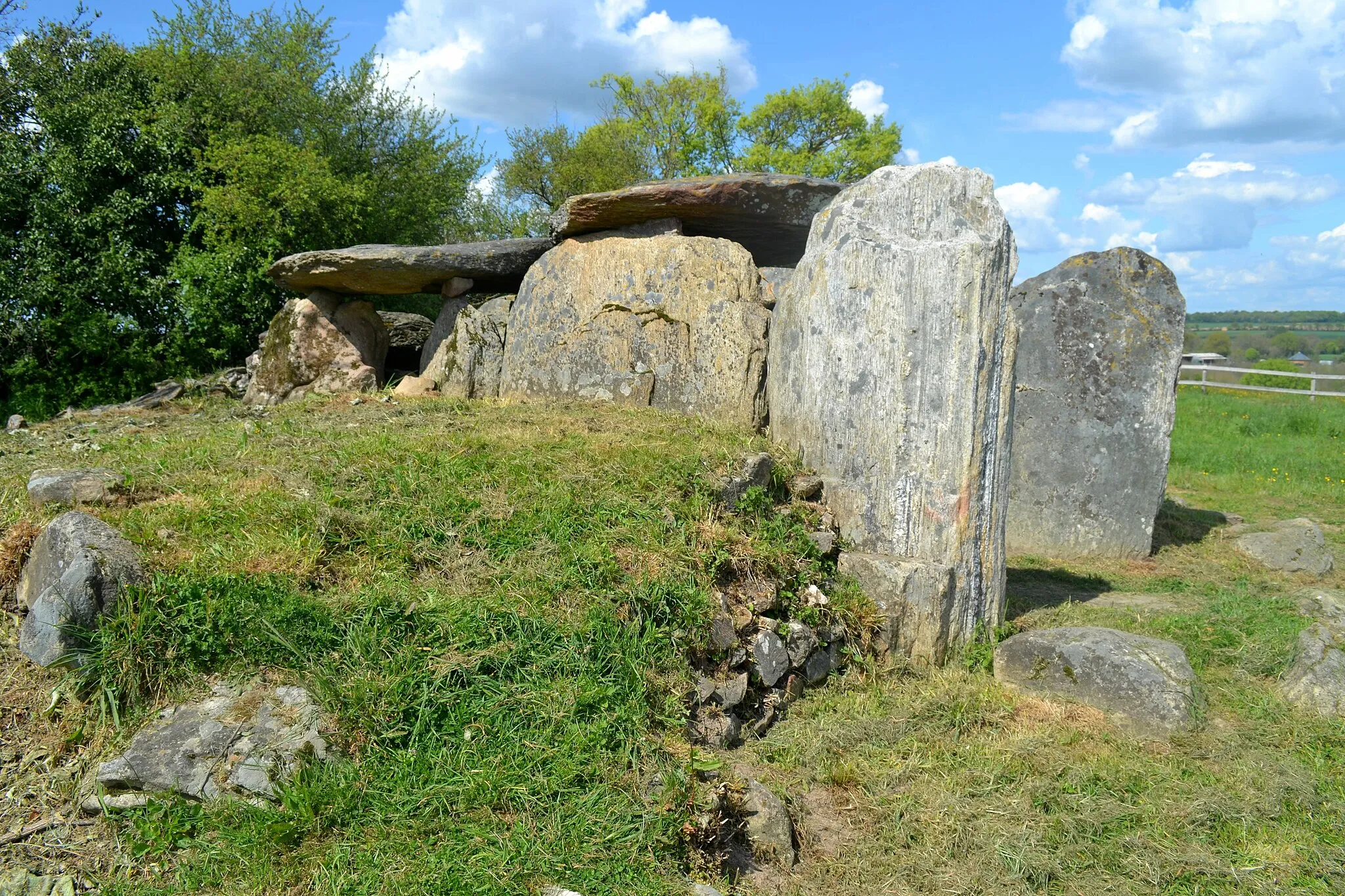 Photo showing: Dolmen de Fessine à La Meignanne (49).