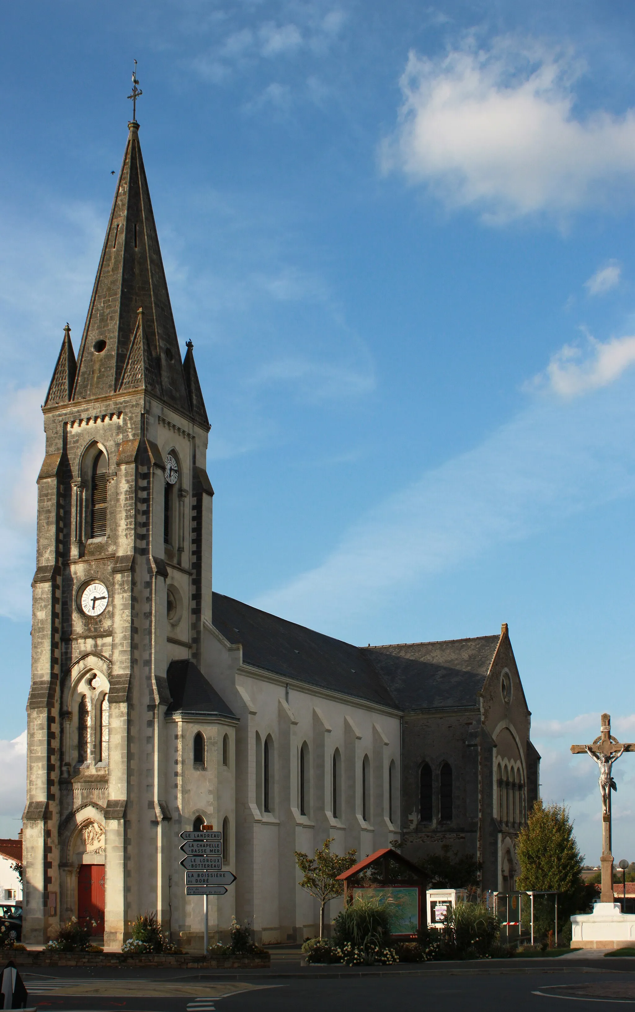 Photo showing: Église Saint-Martin, Fr-44-La Remaudière.