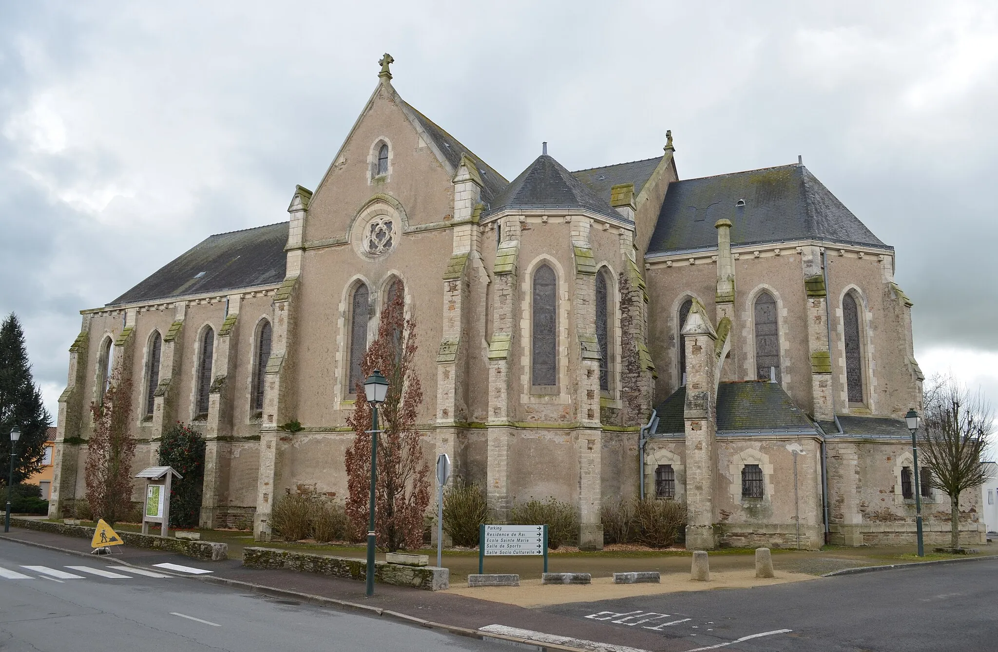 Photo showing: Eglise de Saint-Étienne-de-Mer-Morte - Loire-Atlantique