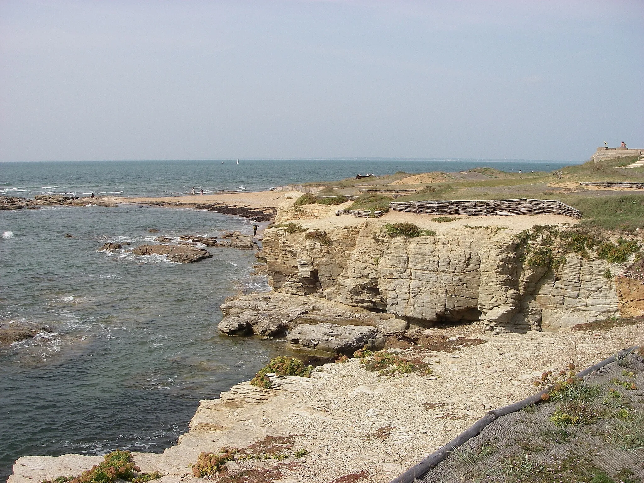 Photo showing: Paysage de la pointe Saint Gildas en Loire Atlantique, photo personnelle, Septembre 2006