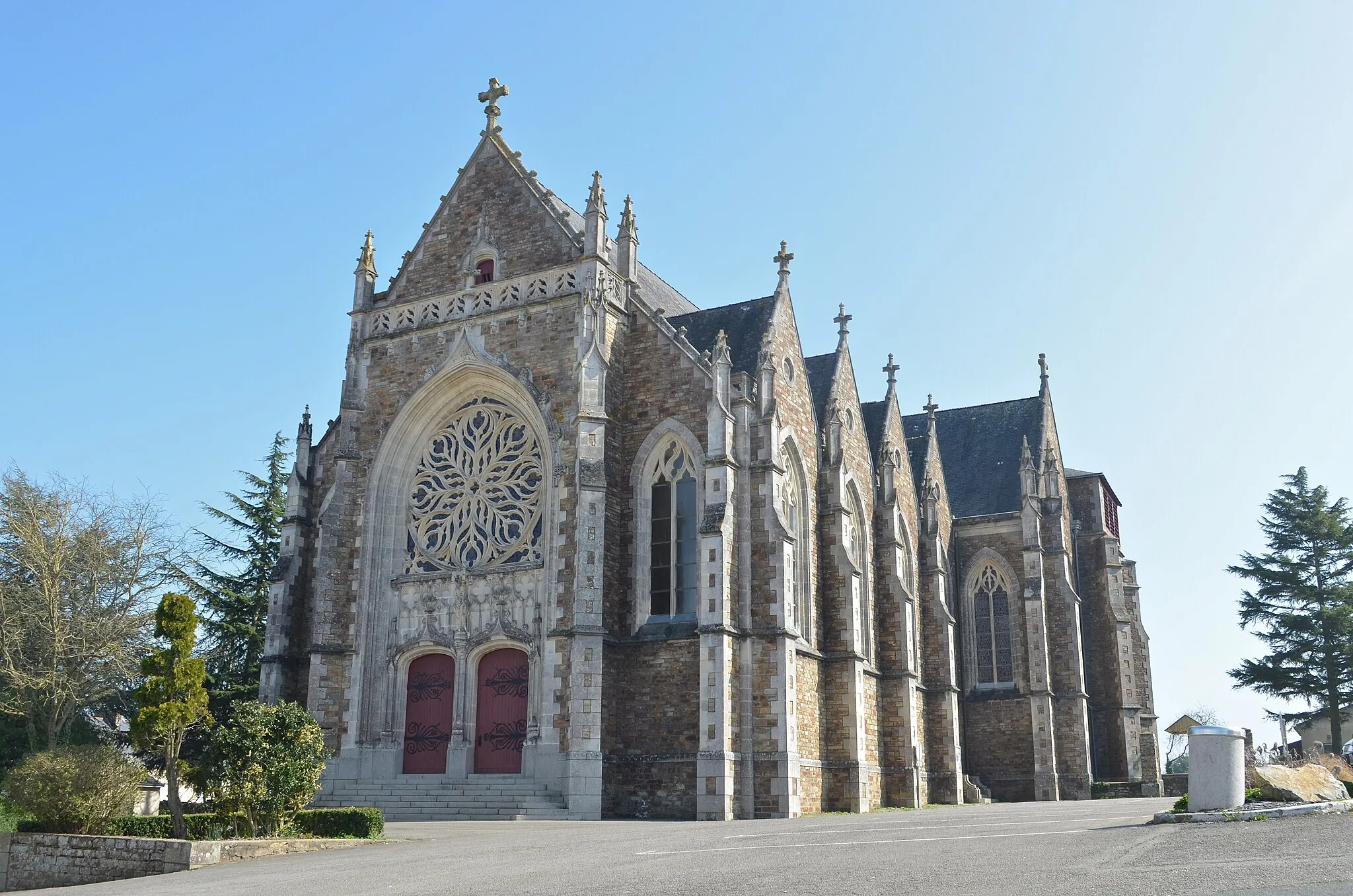 Photo showing: Eglise de Rouans - Loire-Atlantique