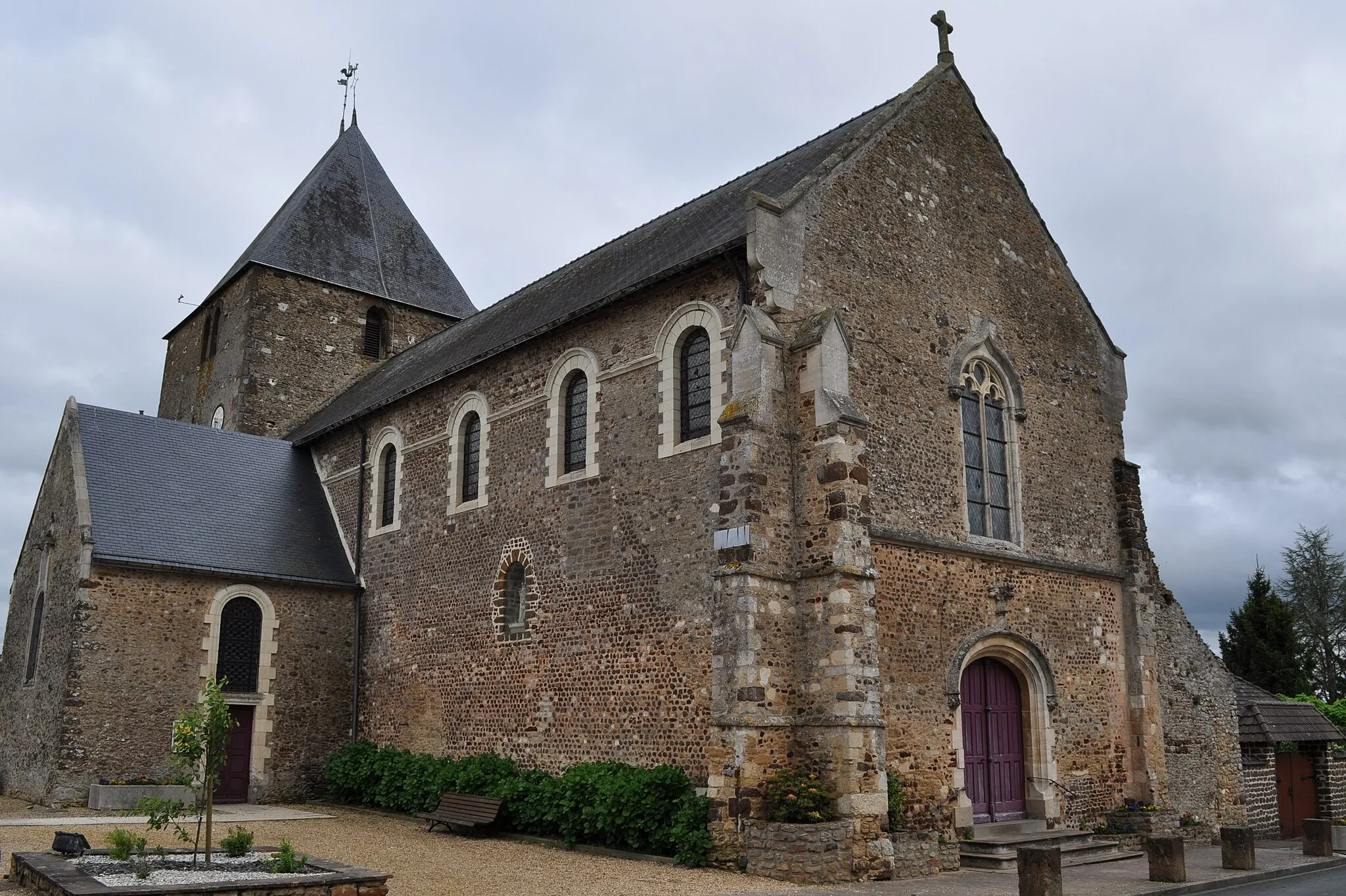 Photo showing: Eglise de Roézé-sur-Sarthe (Sarthe)