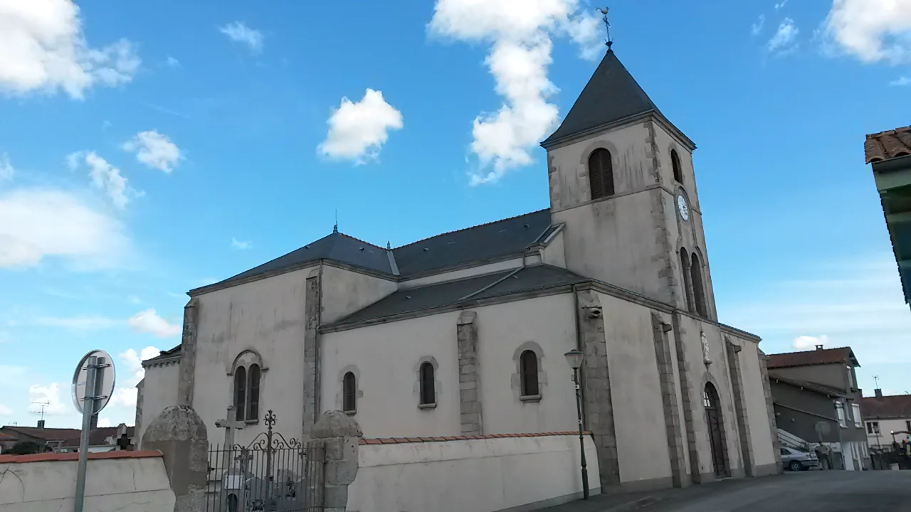 Photo showing: Église et ancien cimetière