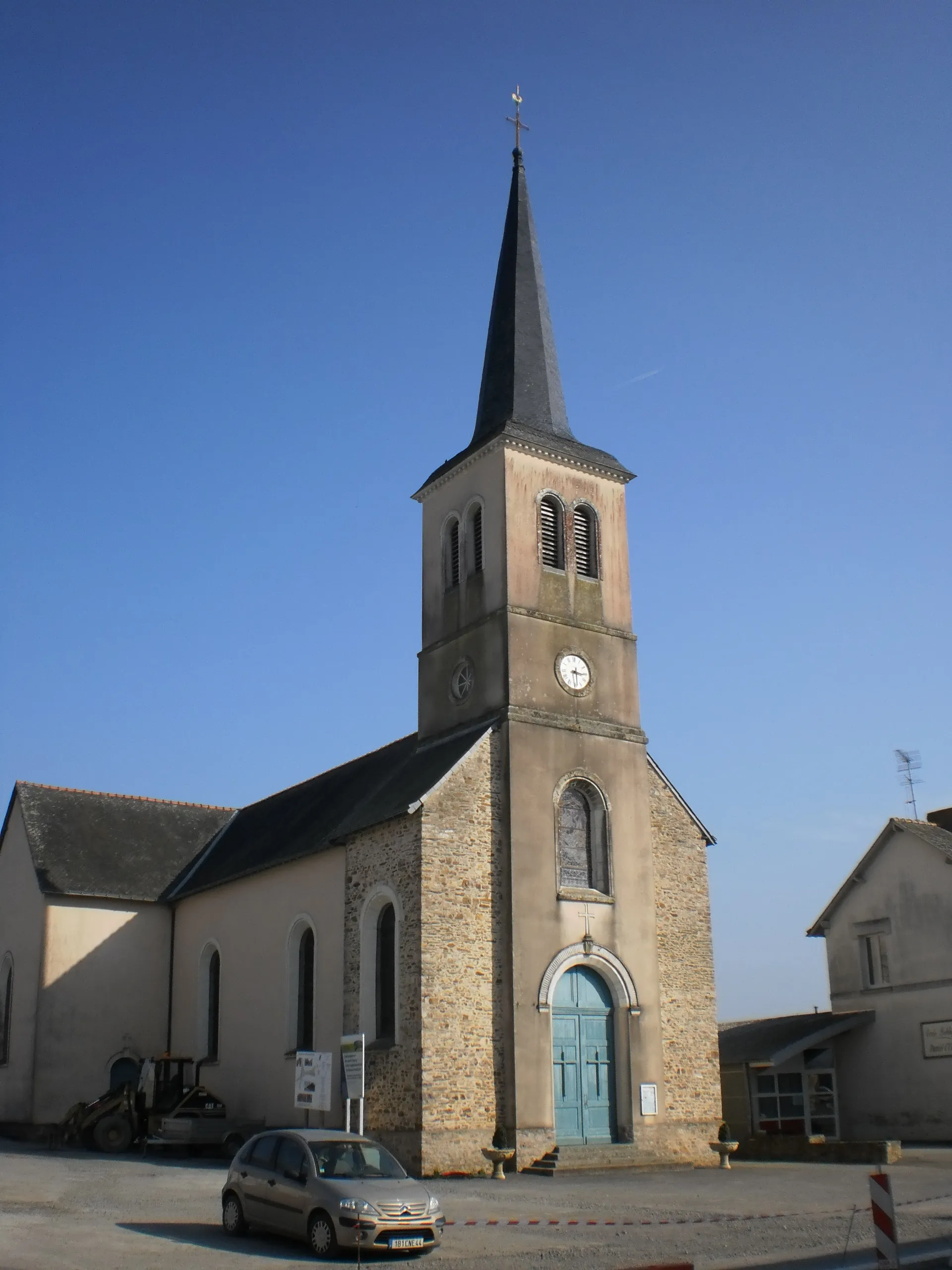 Photo showing: Soulvache (Loire-Atlantique, France) - l'église
