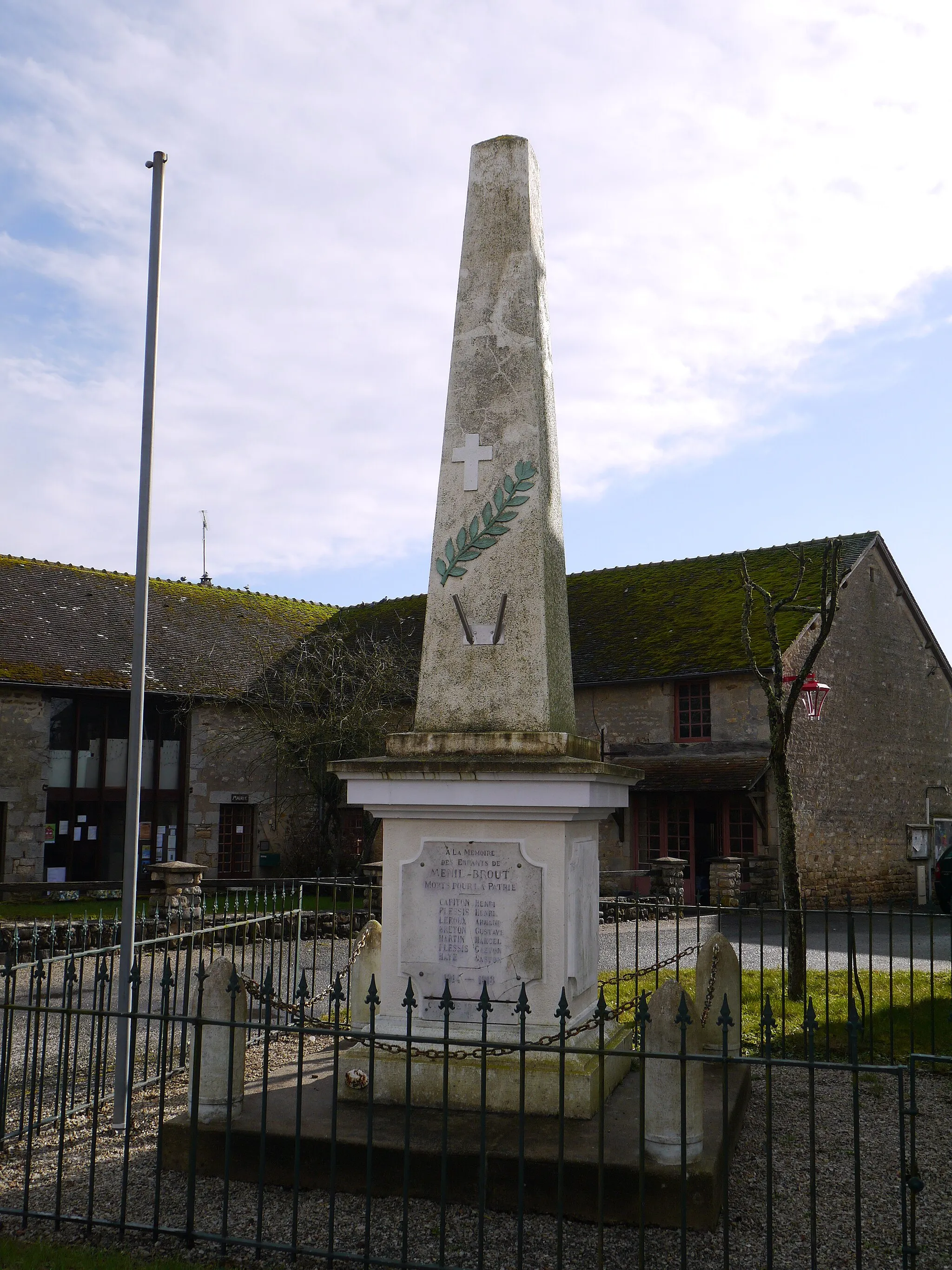 Photo showing: Le monument aux morts.