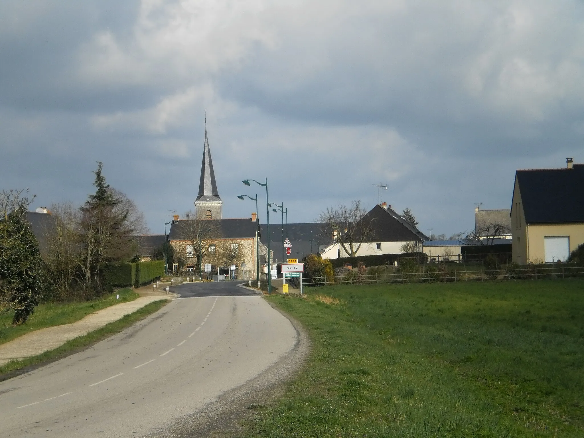 Photo showing: Paysage des environs de Candé, 49, France (photo prise sur la commune de Vritz, 44)