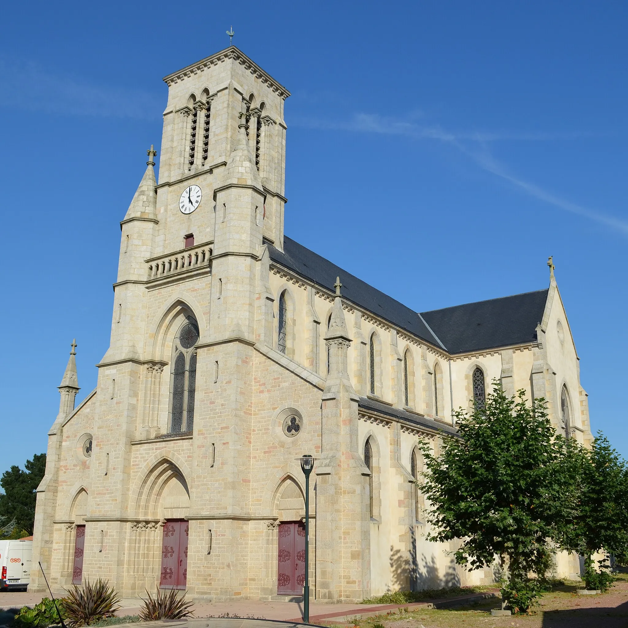 Photo showing: Église de Belleville-sur-Vie (Vendée)