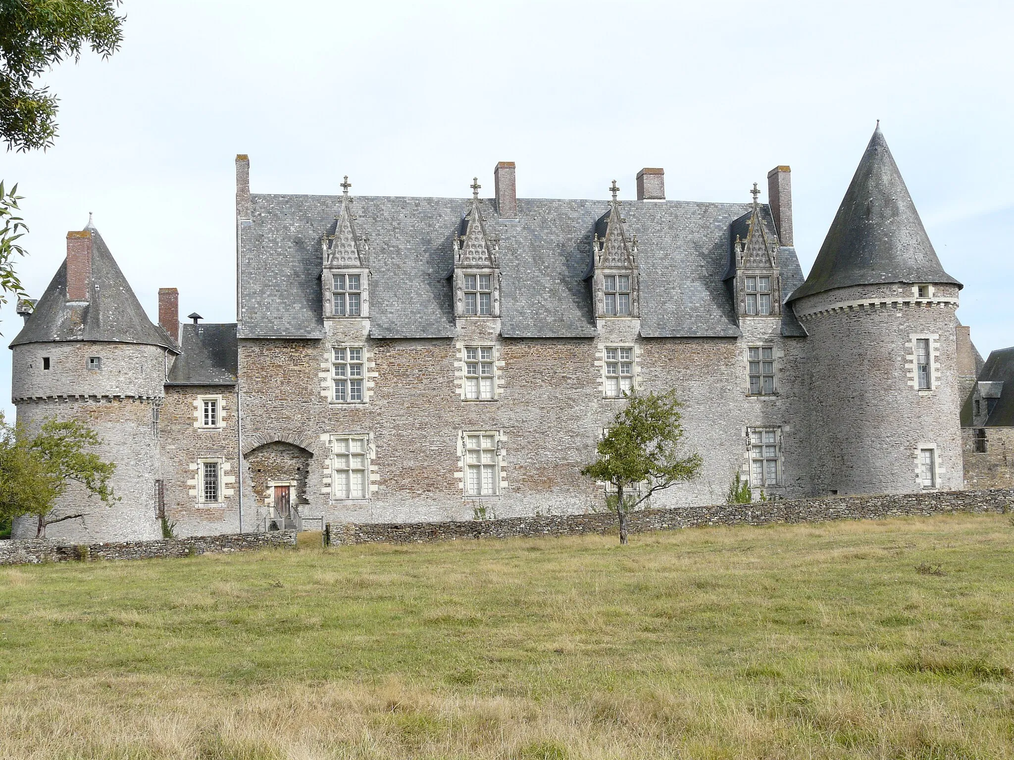 Photo showing: Le Château de la Motte-Glain (La Chapelle-Glain)