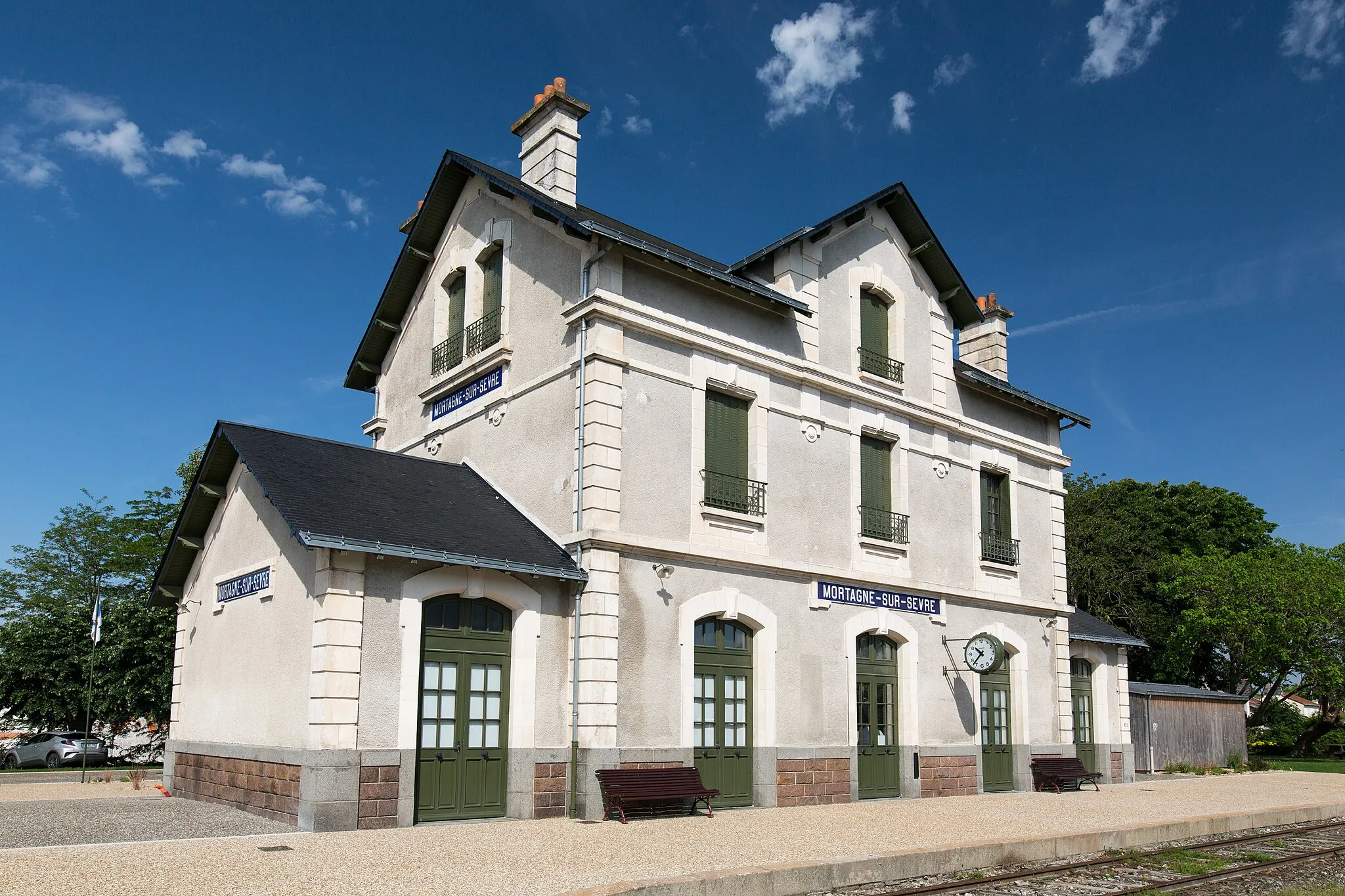 Photo showing: Gare de Mortagne-sur-Sèvre