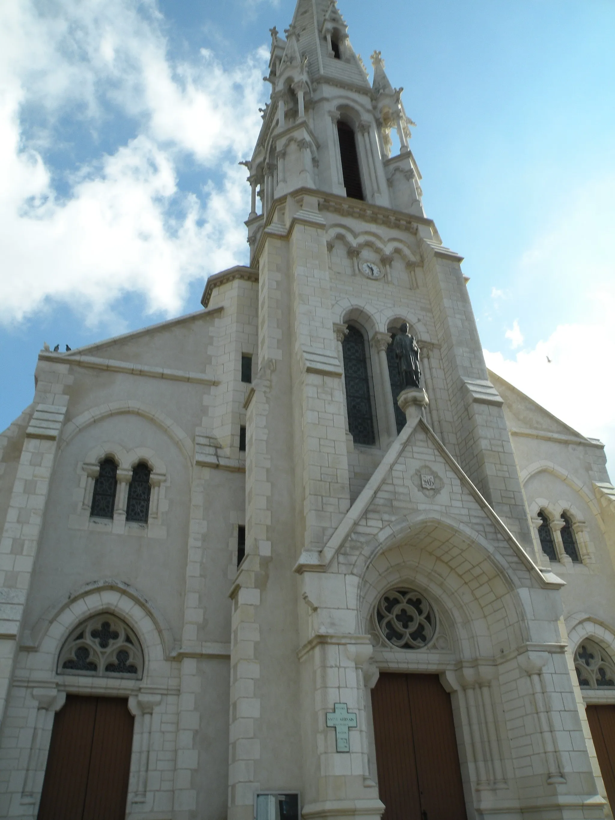 Photo showing: Church of Saint-Gervais.