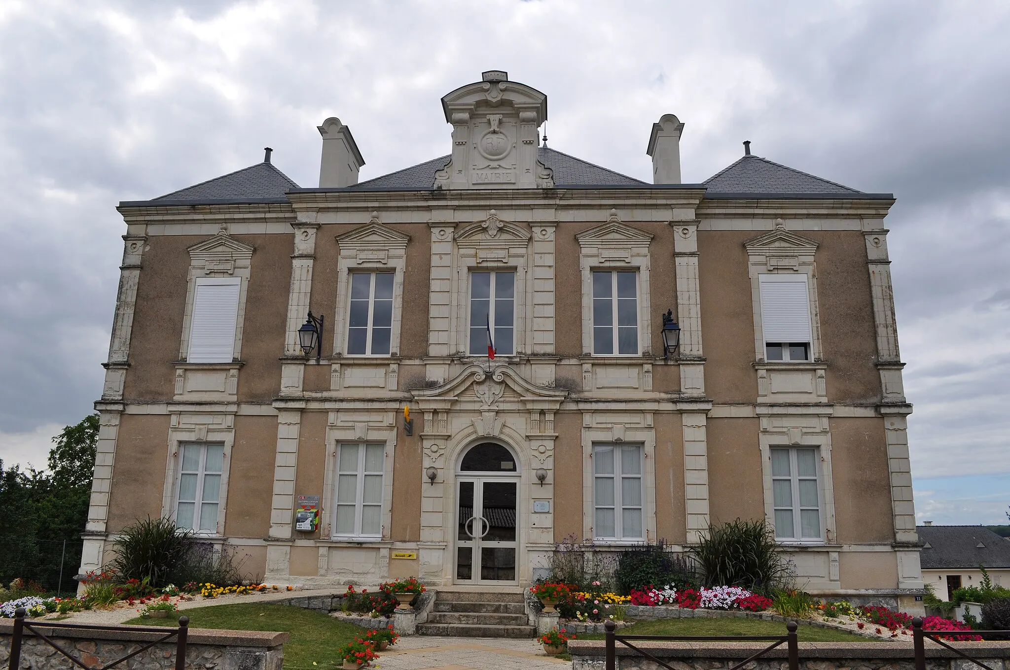 Photo showing: Mairie de la Fontaine-Guérin (Maine-et-Loire, France).