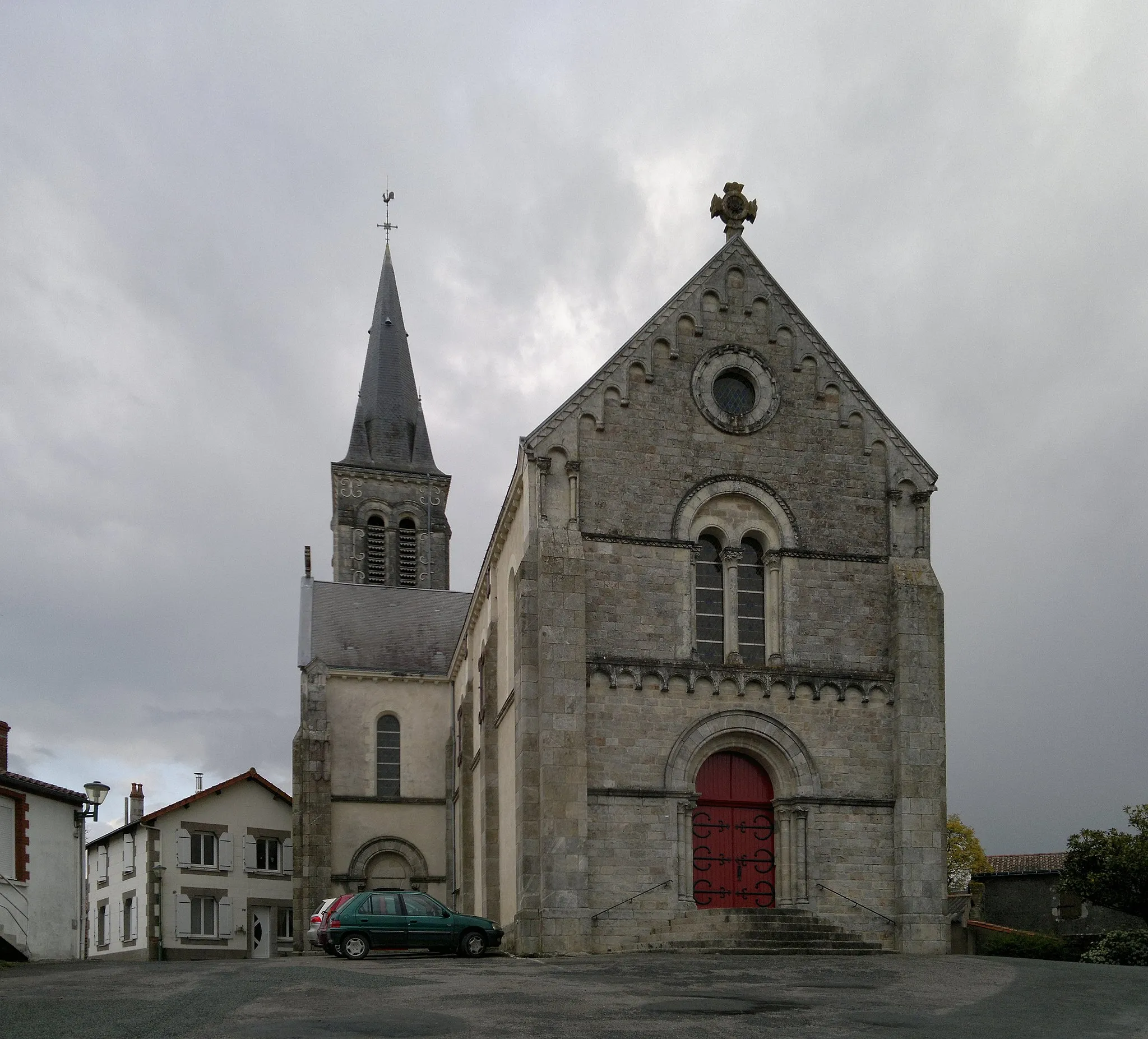 Photo showing: Église Notre-Dame de l'Assomption (XIX°), Fr-85-Mormaison.