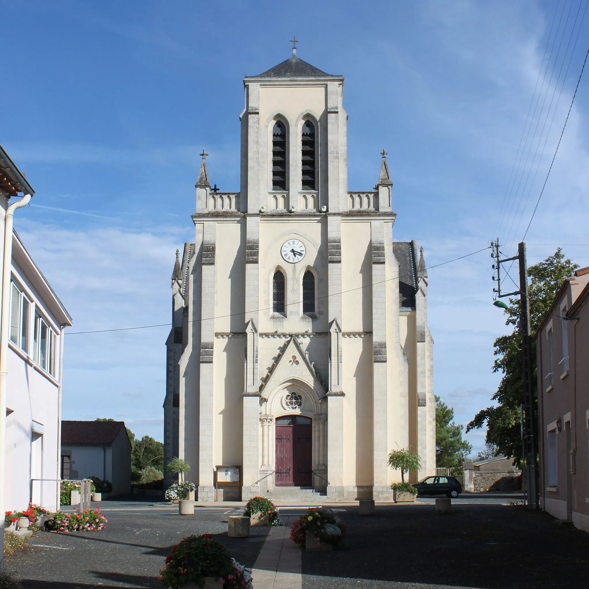 Photo showing: Église Saint-André (1810), Fr-85-Saint-André-Treize-Voies.