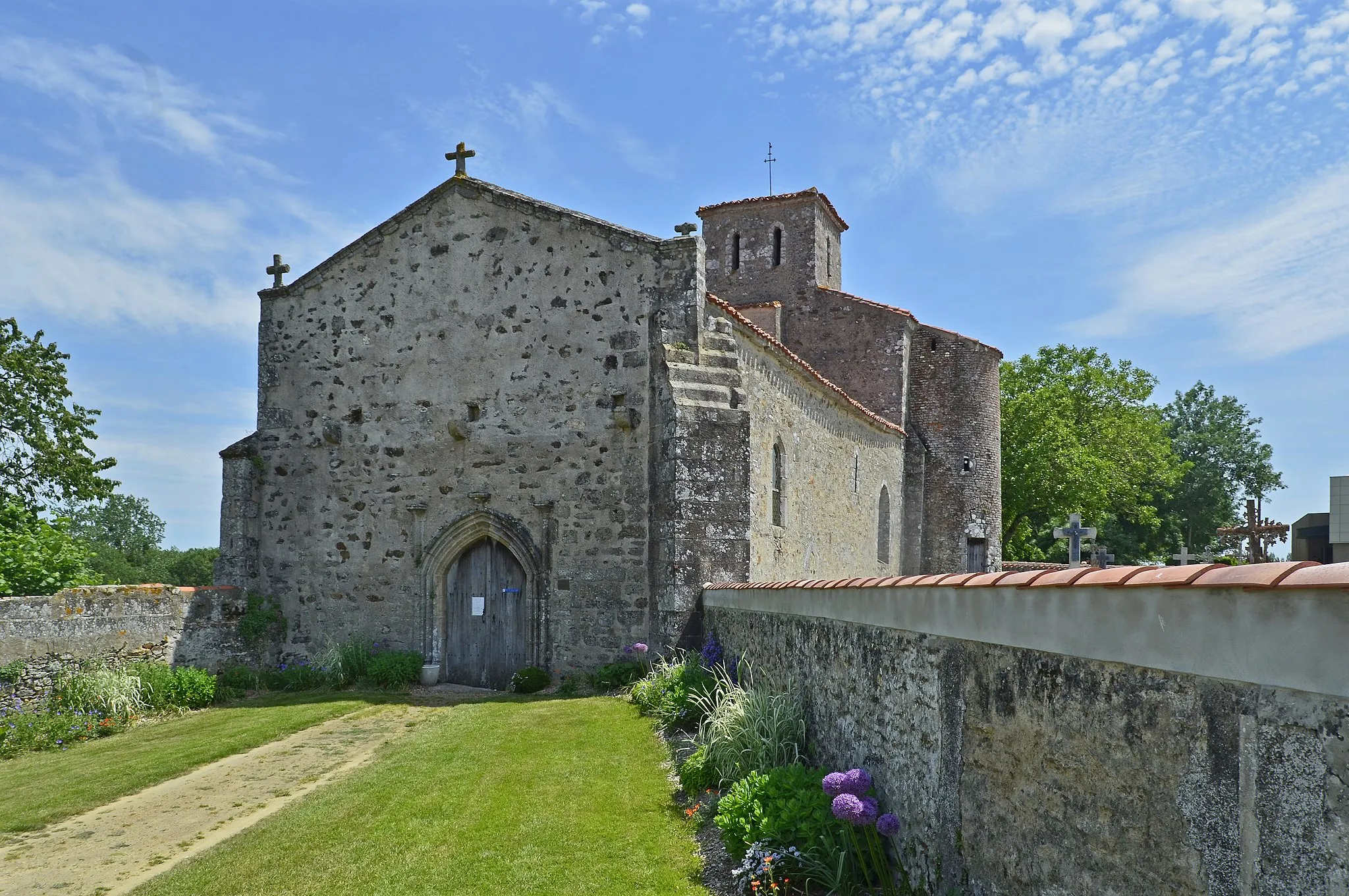 Photo showing: Saint-Christopher church - Mesnard-la-Barotière - Vendée, France