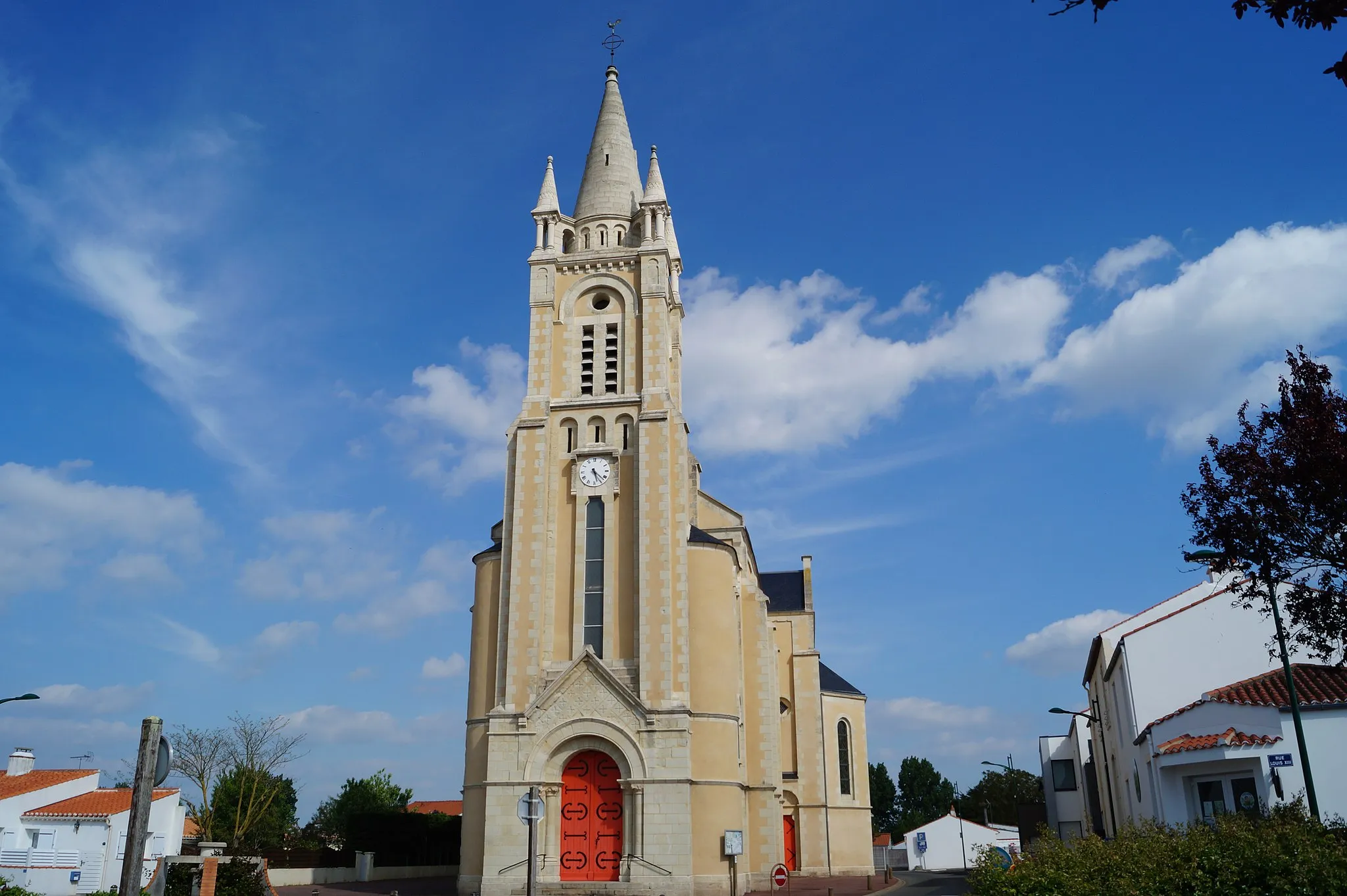 Photo showing: L’église Notre-Dame-de-l’Assomption de Notre-Dame-de-Riez.