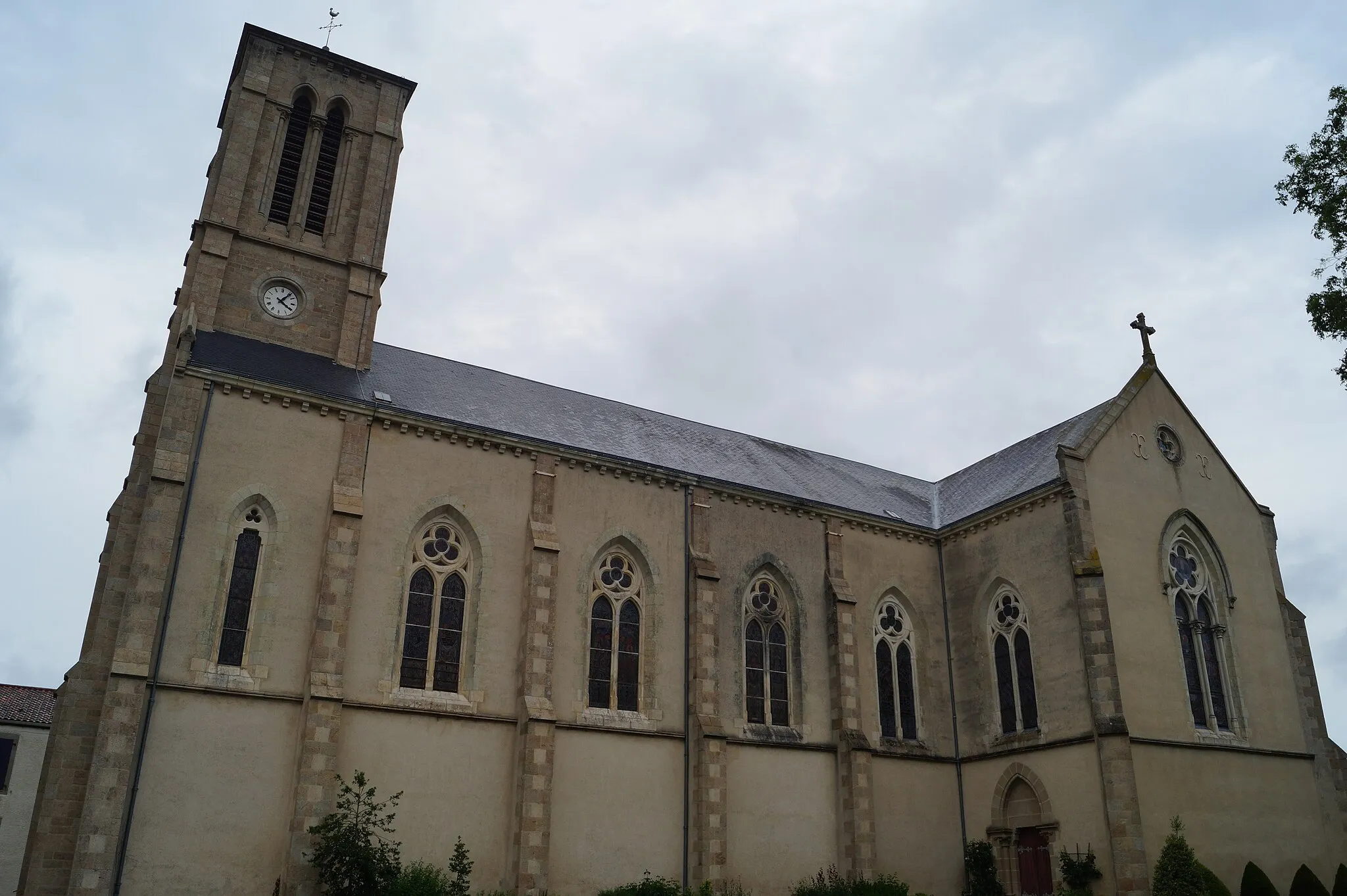 Photo showing: L’église Saint-André de Saint-André-Goule-d’Oie.