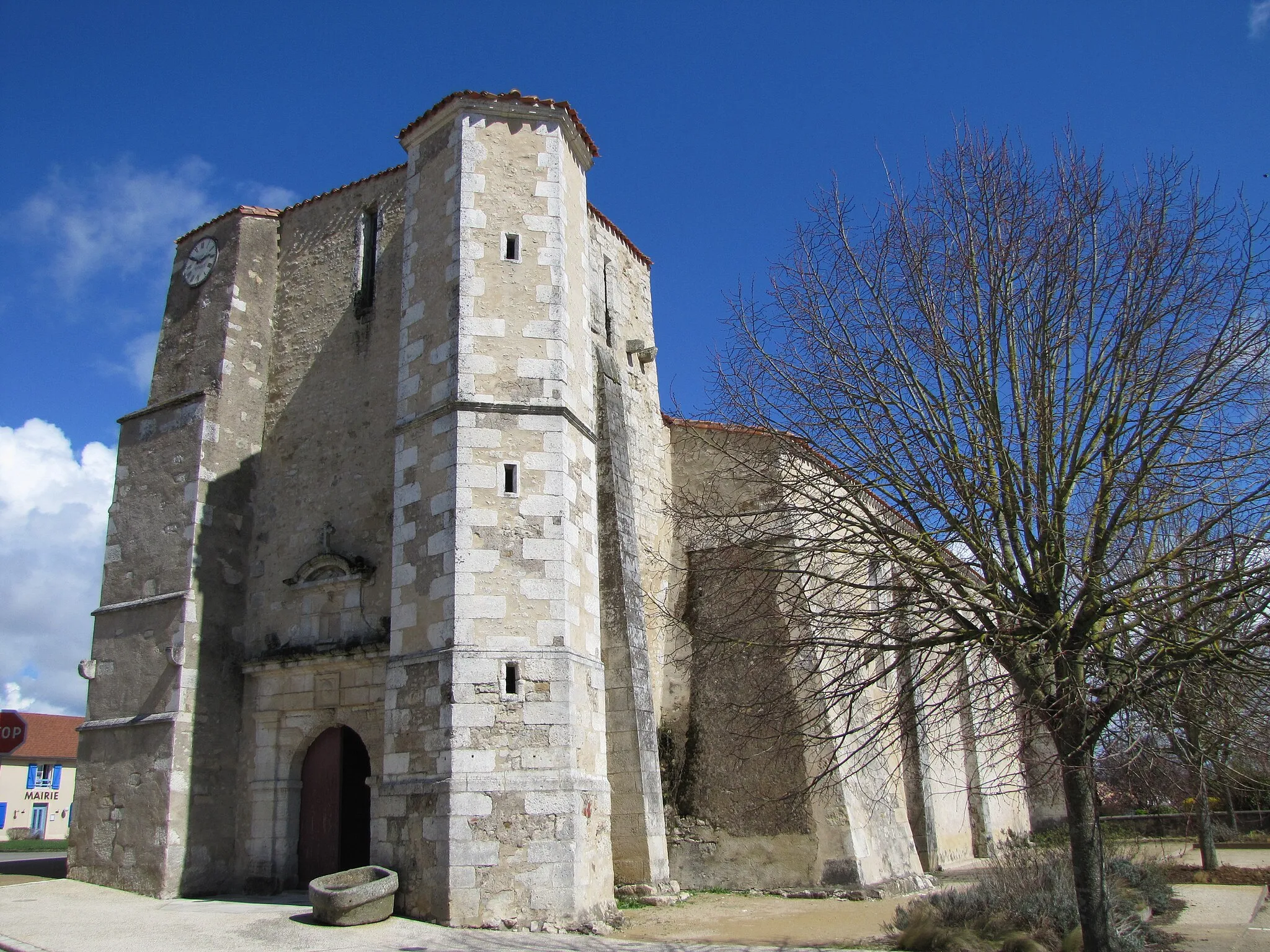 Photo showing: Église Saint-Benoît de Saint-Benoist-sur-Mer