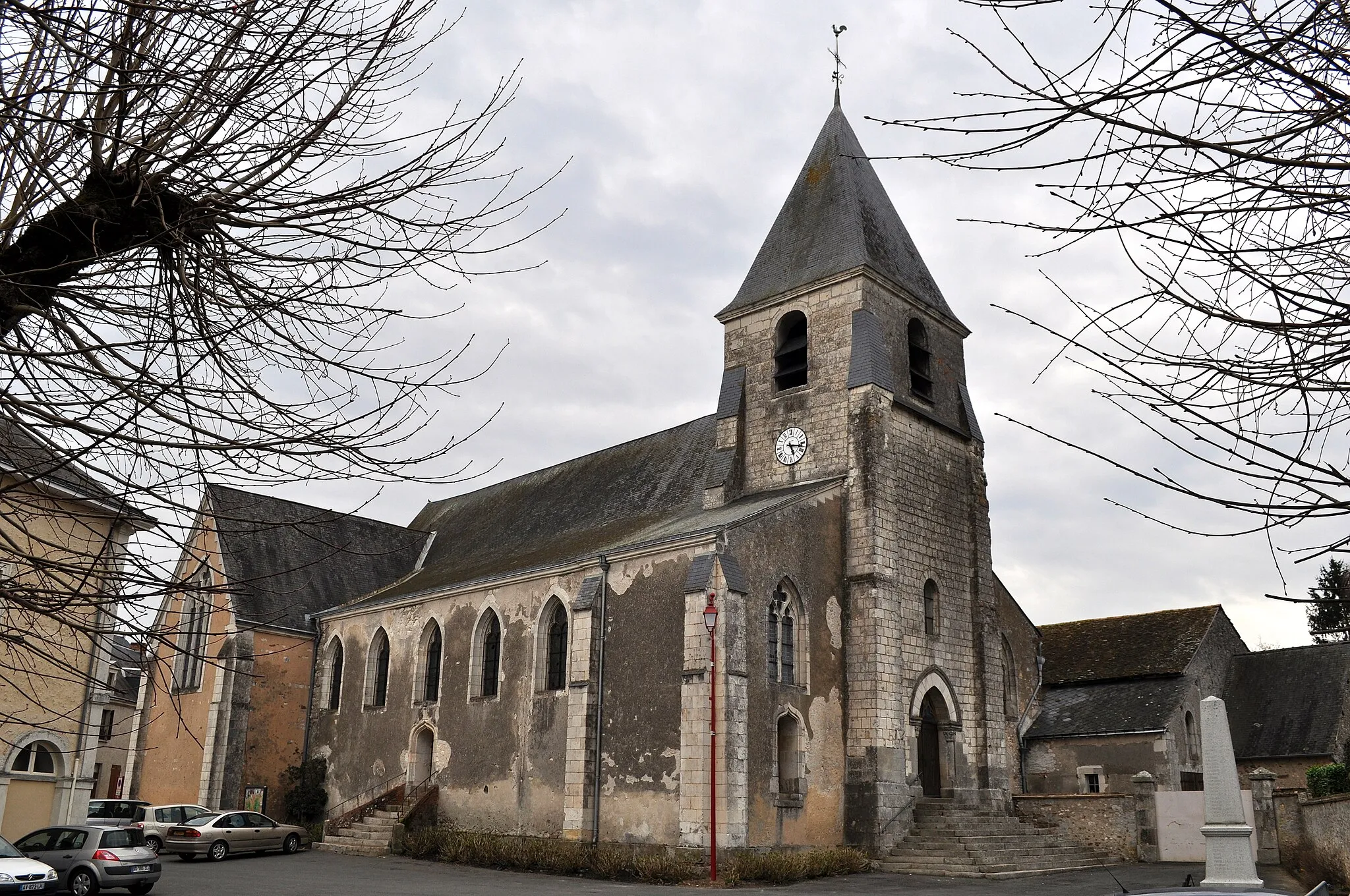 Photo showing: Eglise de Mansigné (Sarthe)