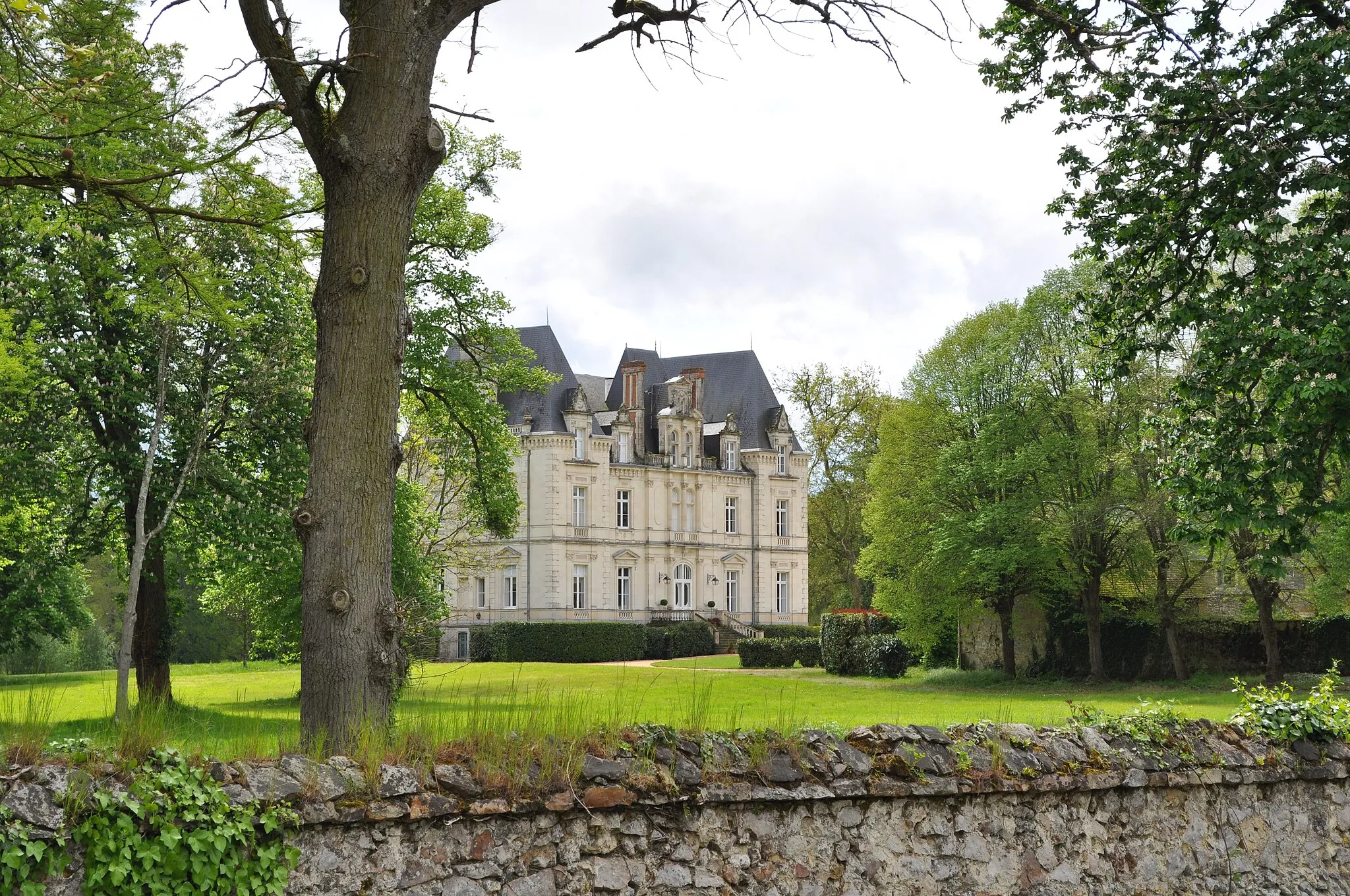 Photo showing: Chateau du Maurier à la Fontaine-Saint-Martin (Sarthe)